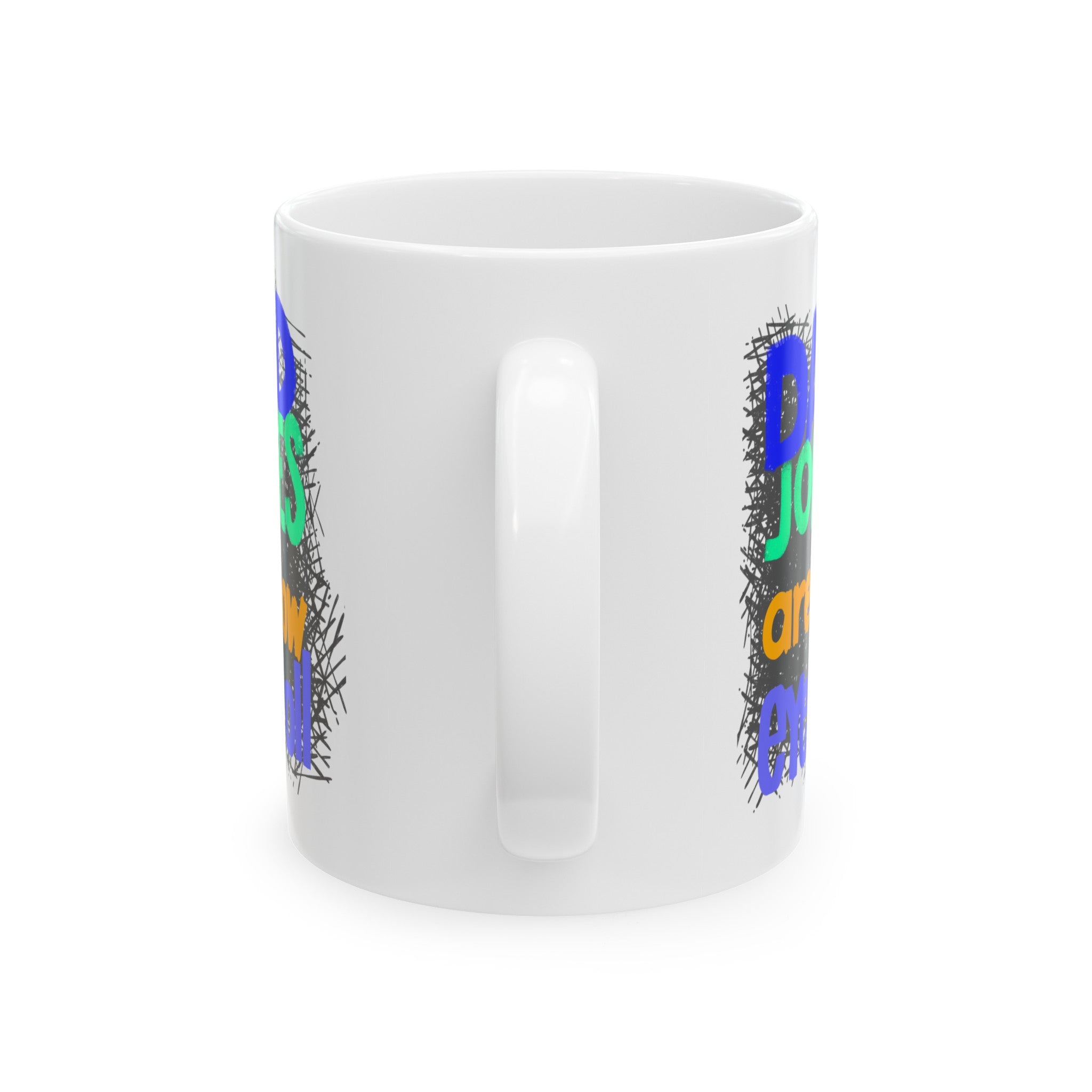 DAD JOKES Ceramic Mug, (11oz, 15oz)