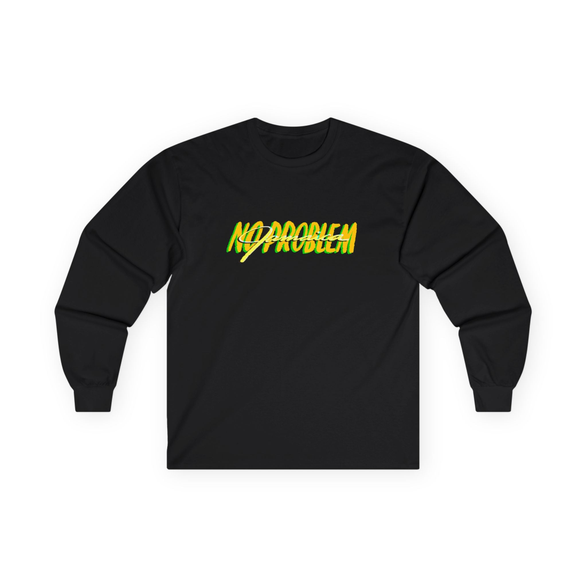 Jamaica No Problem Unisex Ultra Cotton Long Sleeve Tee - Casual Streetwear