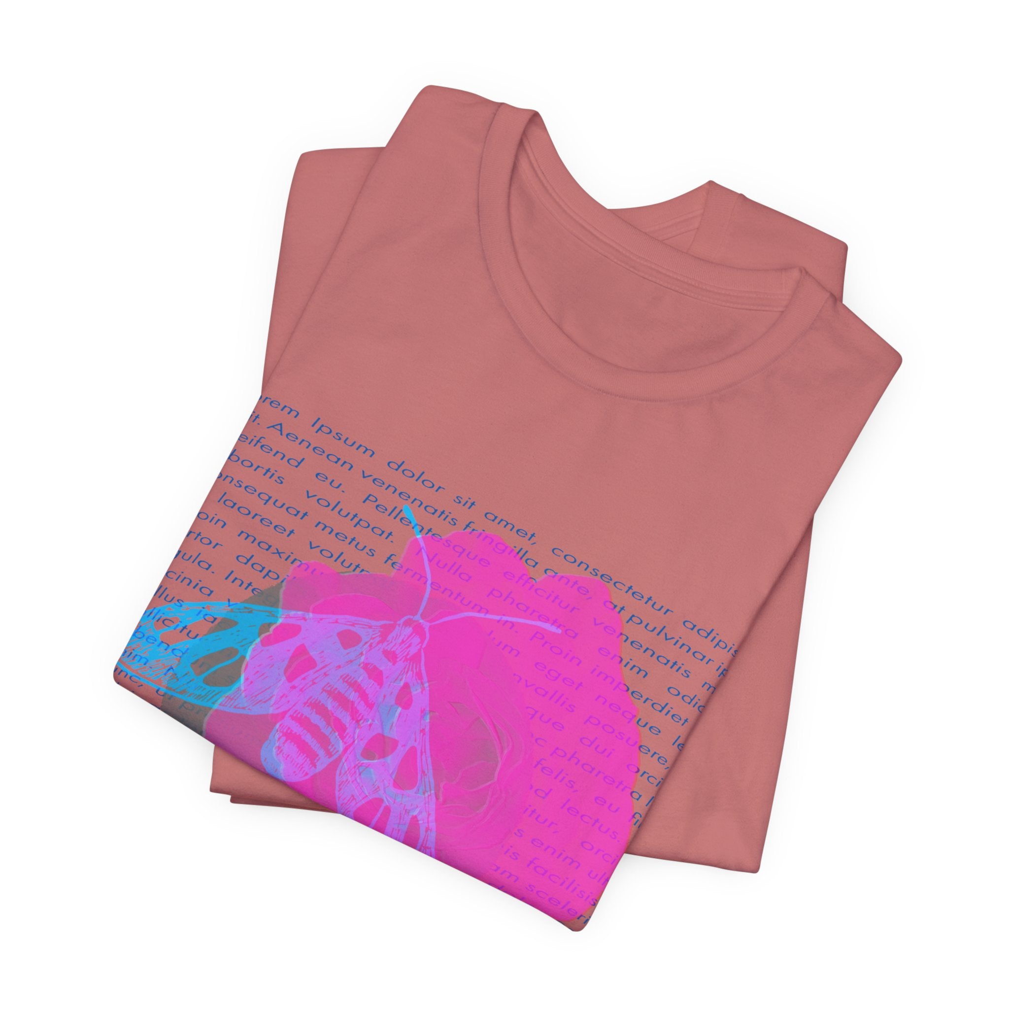 Cheerful Colorful Hand-Placed Graphic Tee