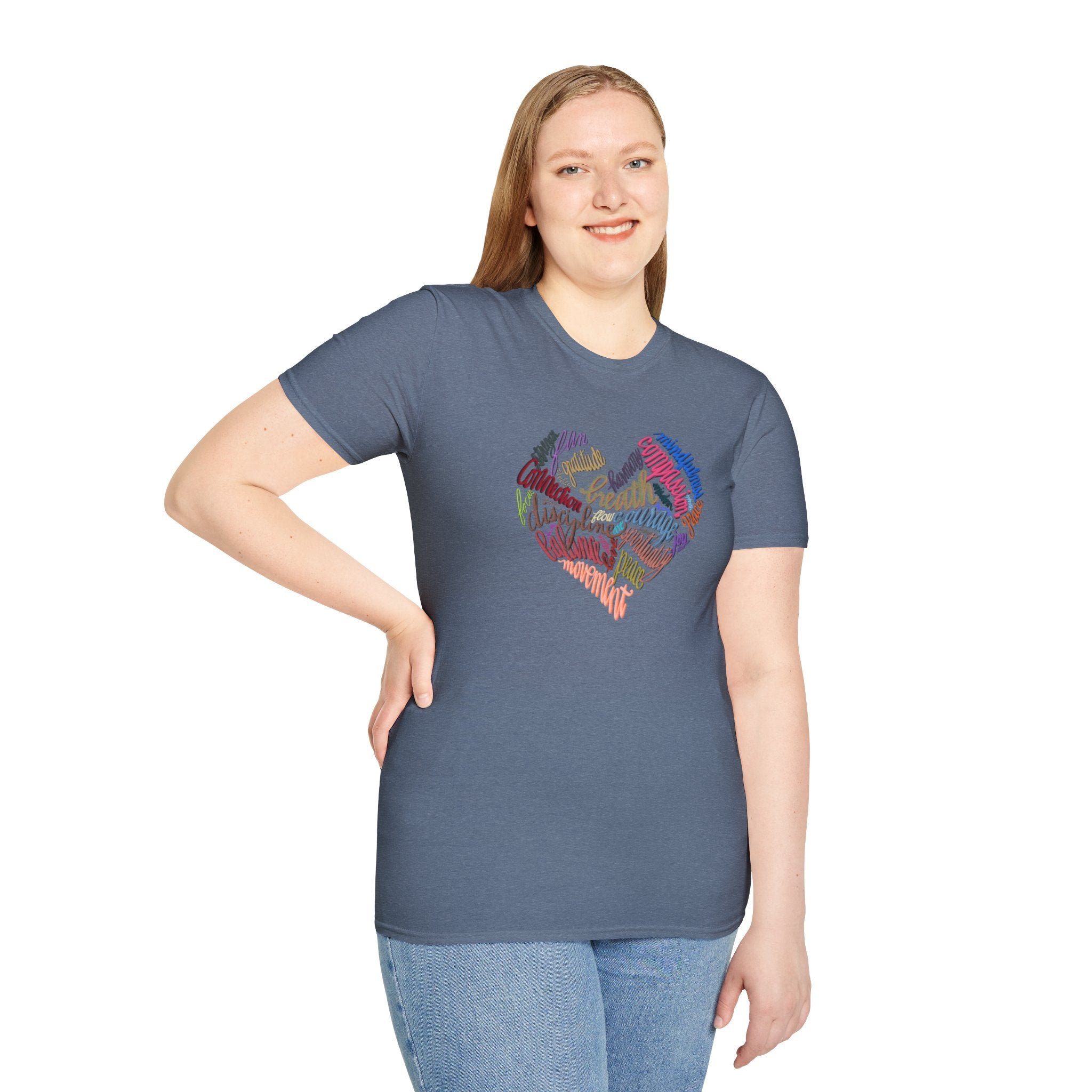 YOGA HAS MY HEART Softstyle T-Shirt