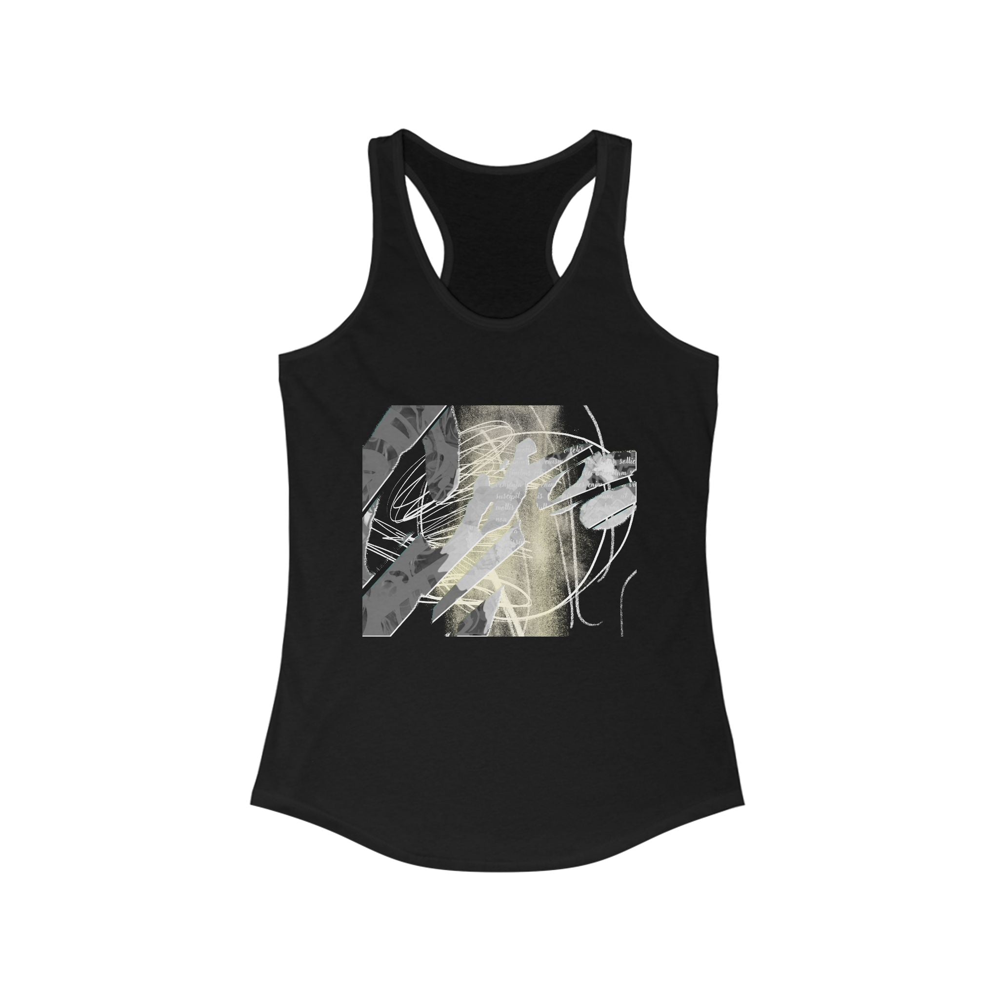 Stylish Women's Racerback Tank Top, Perfect for Workout, Casual Wear, Summer Days, Vacation, Gift Idea