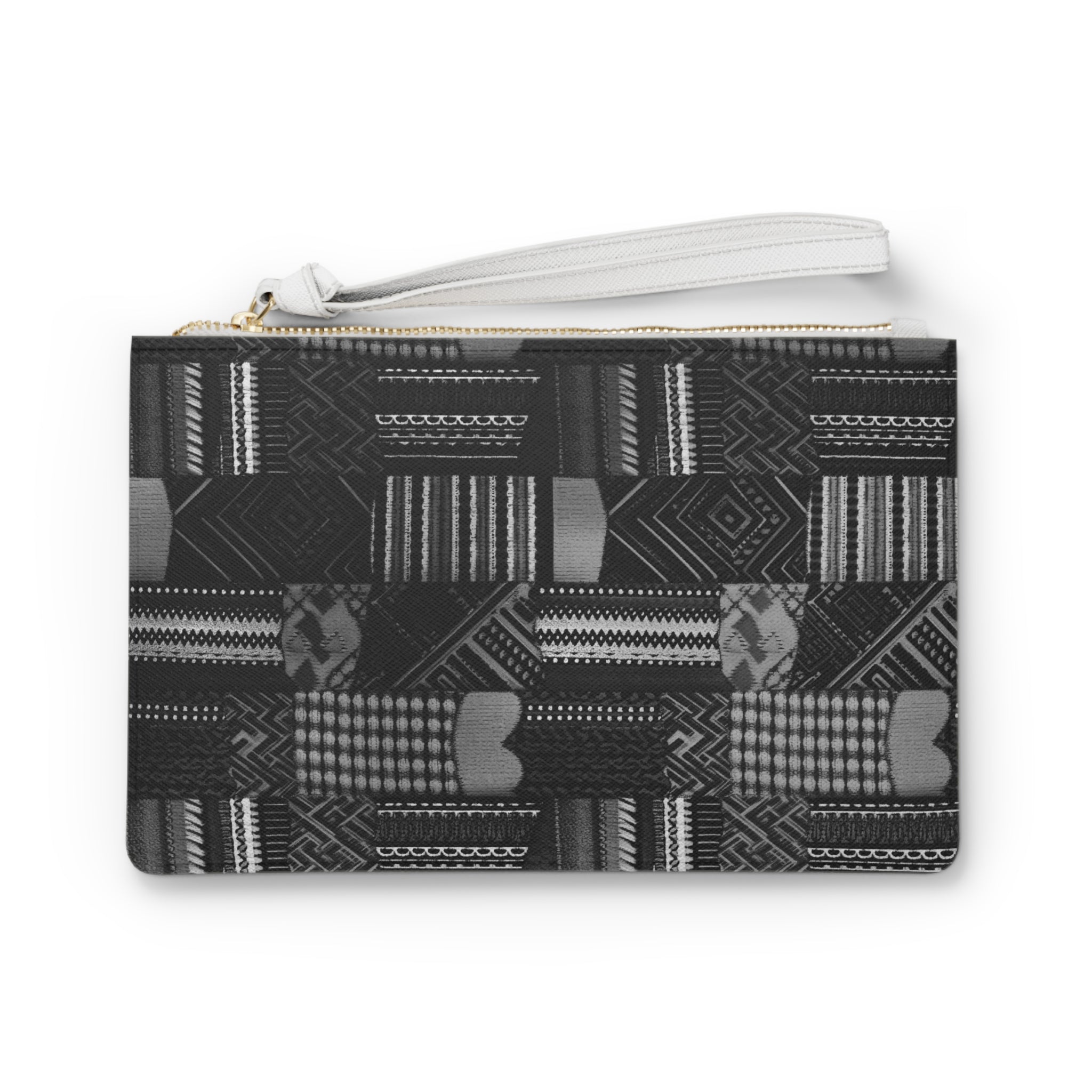 BLACK AND WHITE Clutch Bag