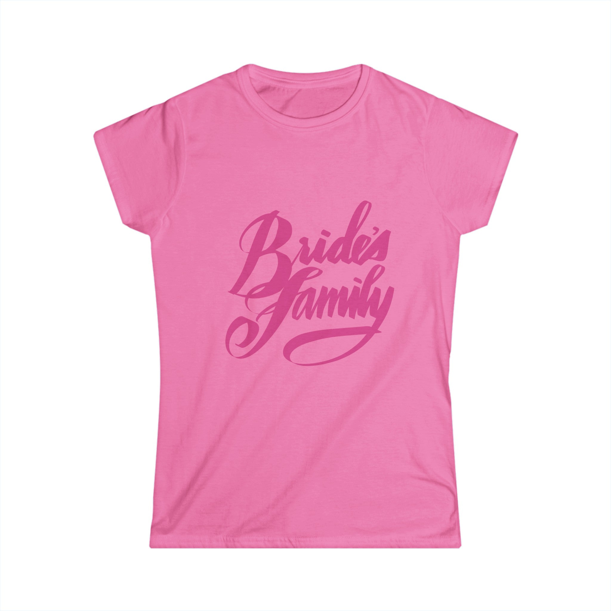 BRIDE’S FAMILY Women's Softstyle Tee