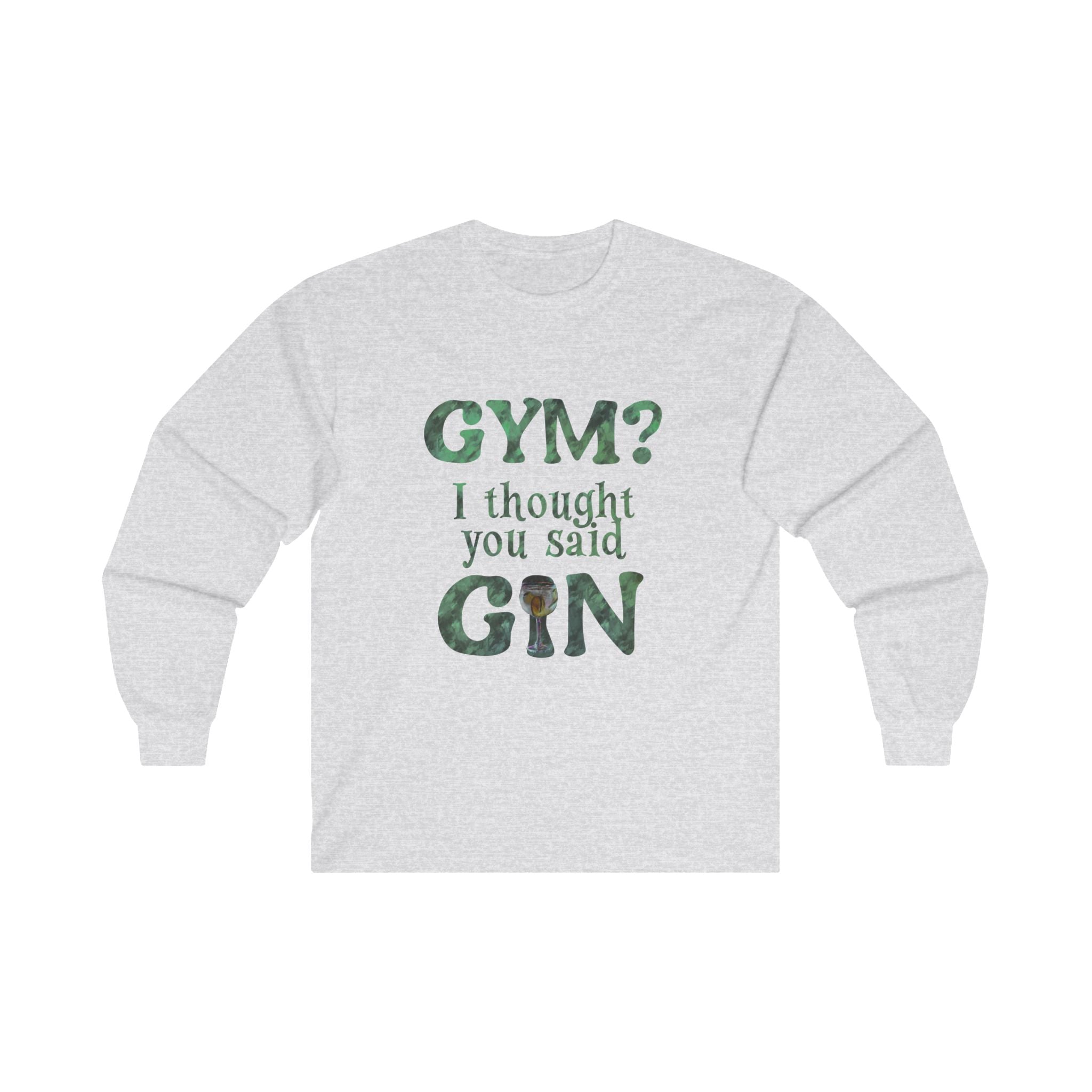 GIN Unisex Ultra Cotton Long Sleeve Tee