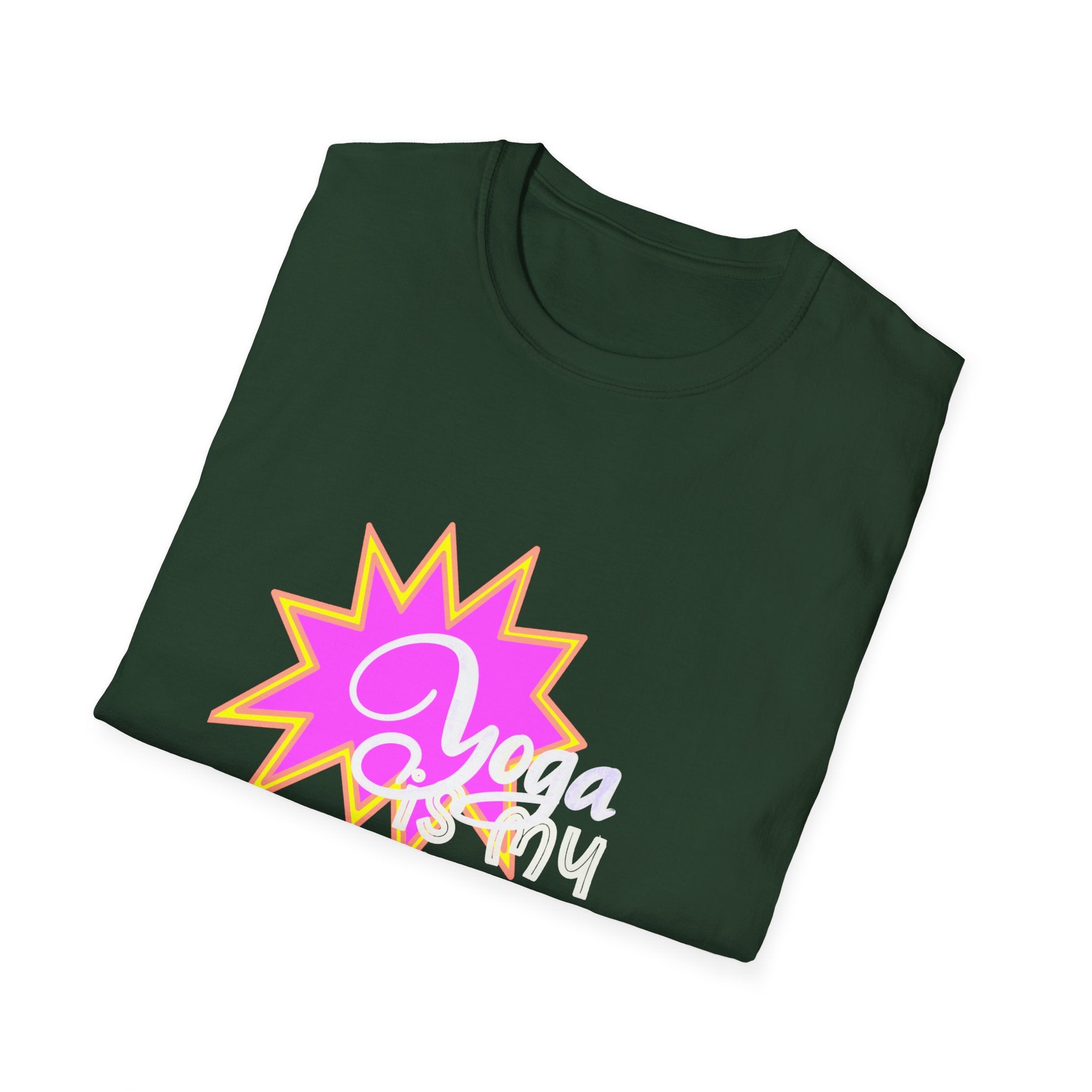 YOGA IS MY SUPERPOWER Unisex Softstyle T-Shirt
