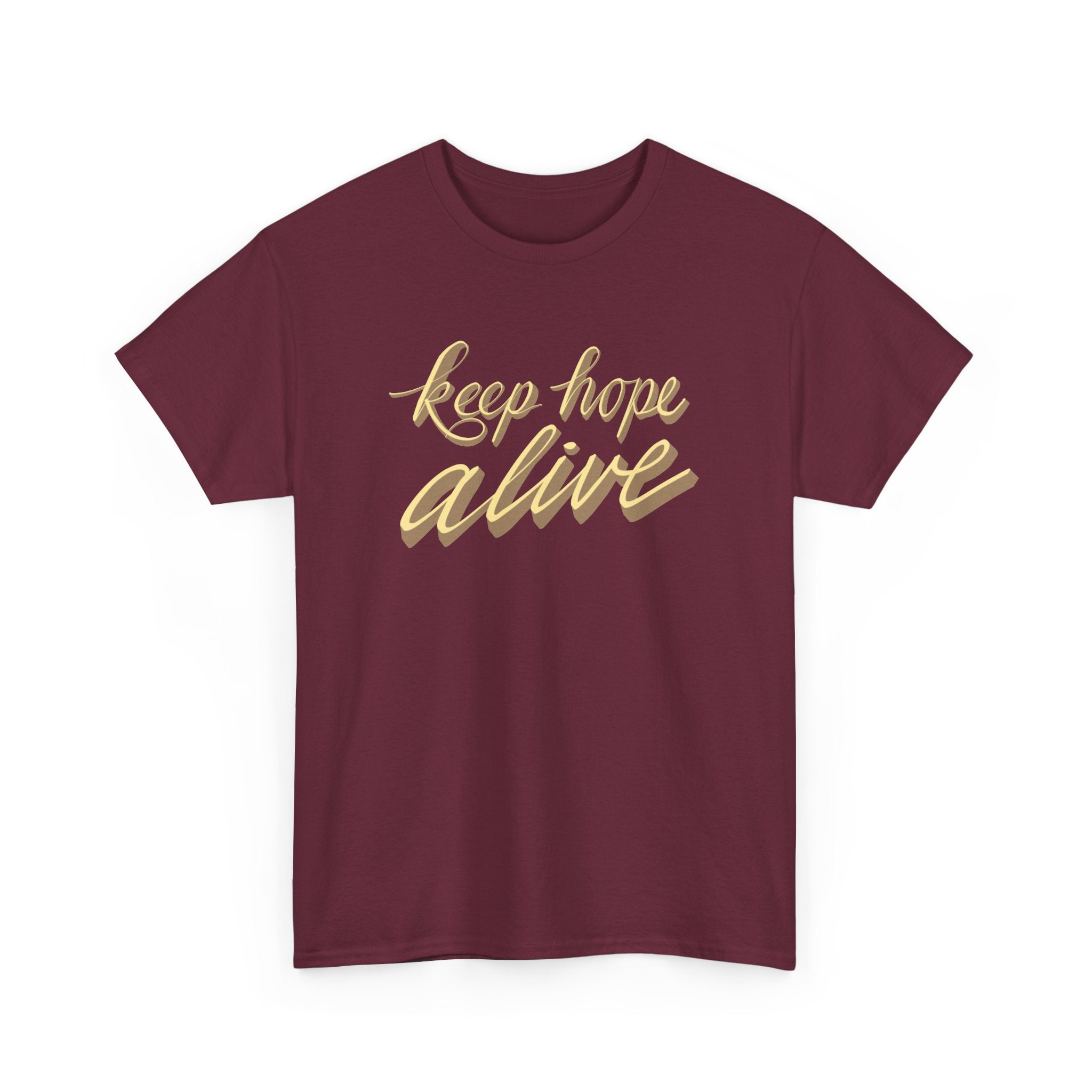 KEEP HOPE ALIVE Heavy Cotton Tee