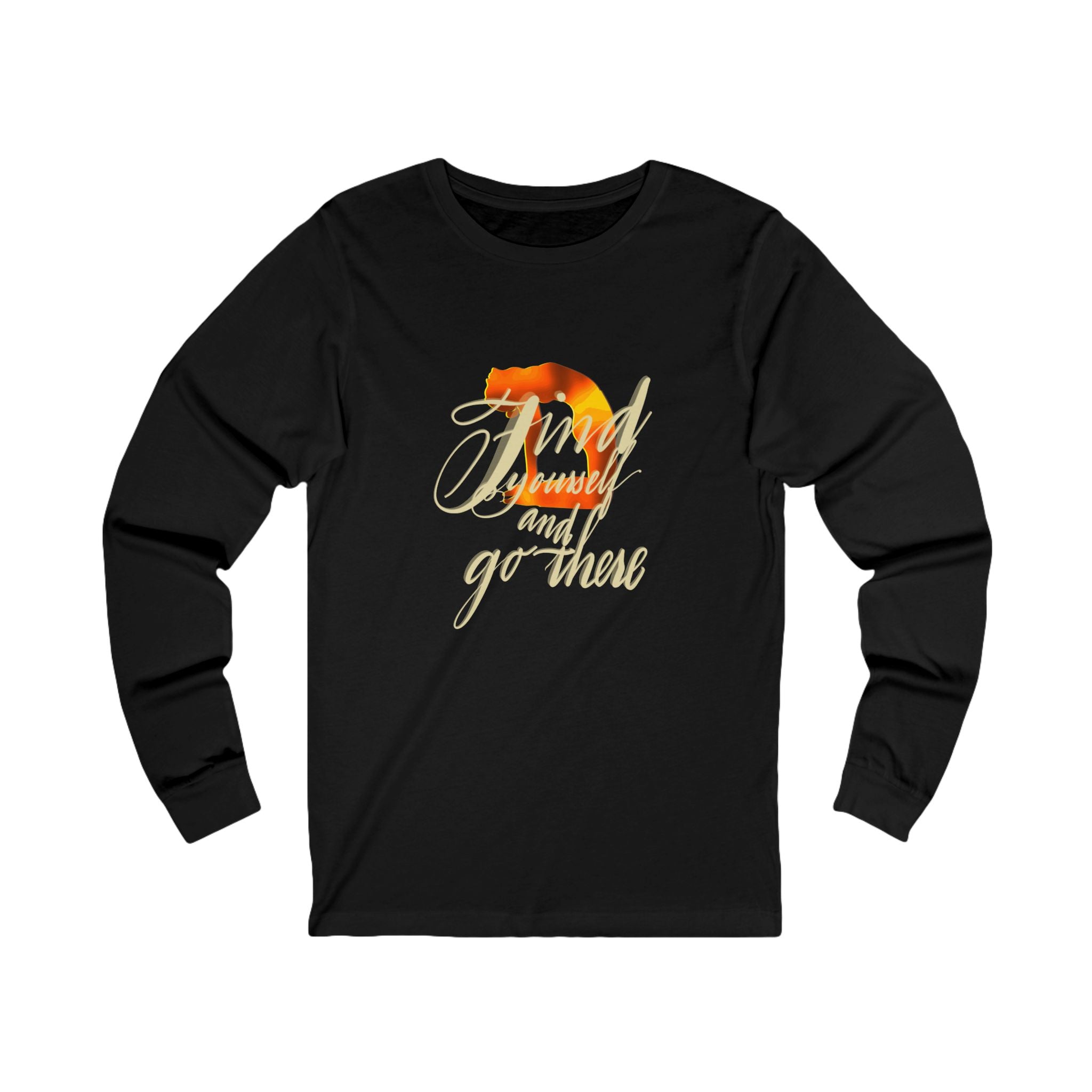 FIND YOURSELF YOGA Unisex Jersey Long Sleeve Tee