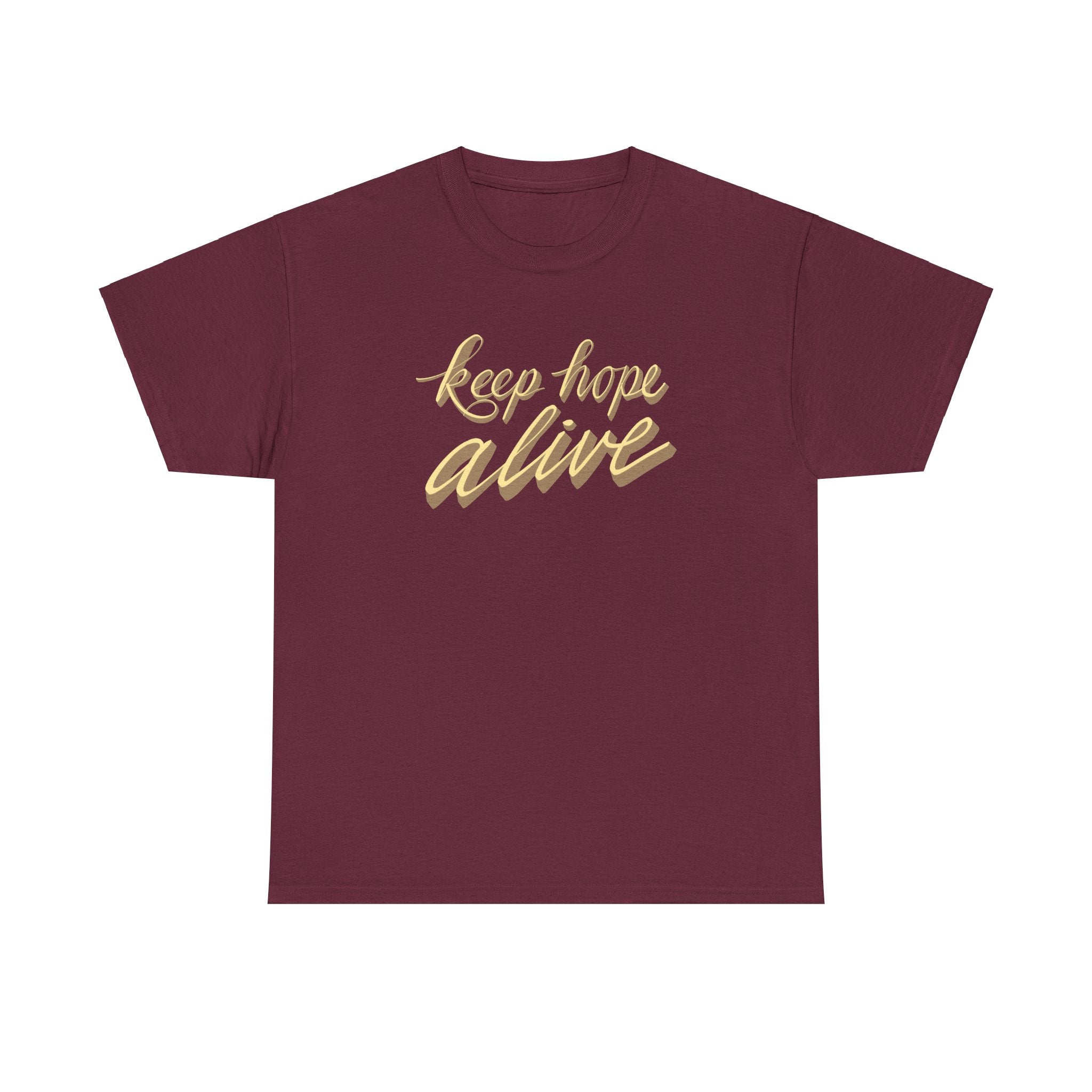 KEEP HOPE ALIVE Heavy Cotton Tee