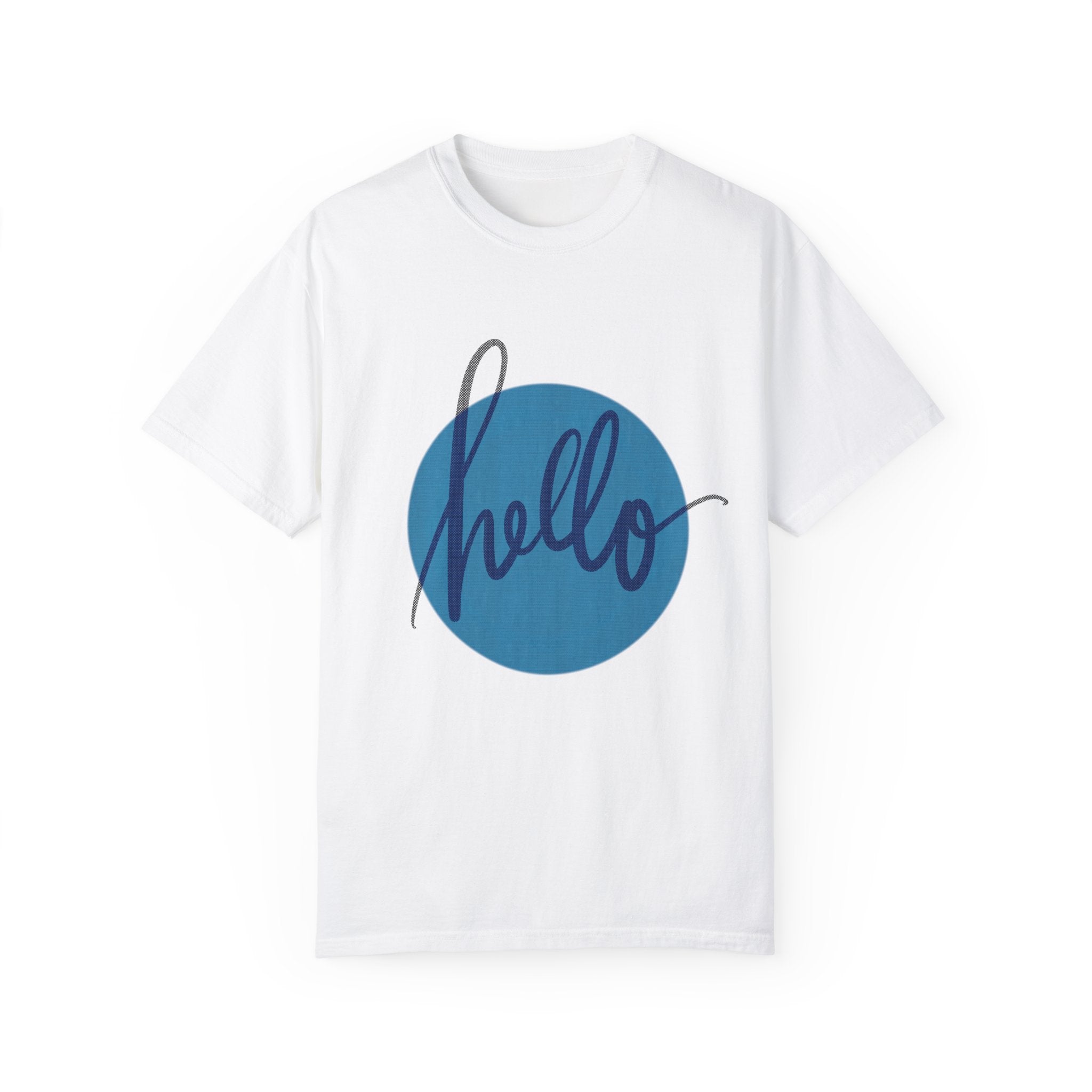 HELLO Unisex Garment-Dyed T-shirt