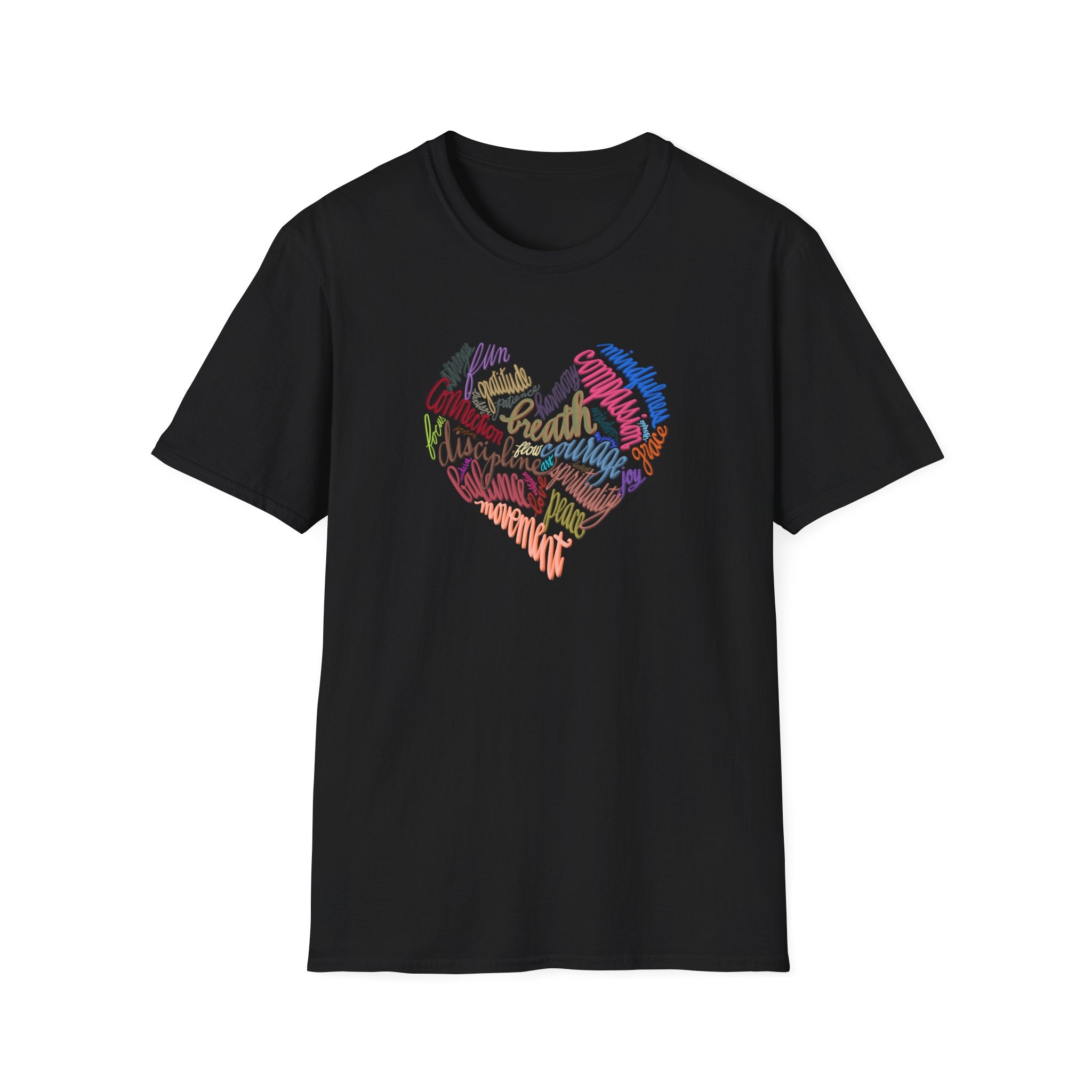YOGA HAS MY HEART Softstyle T-Shirt