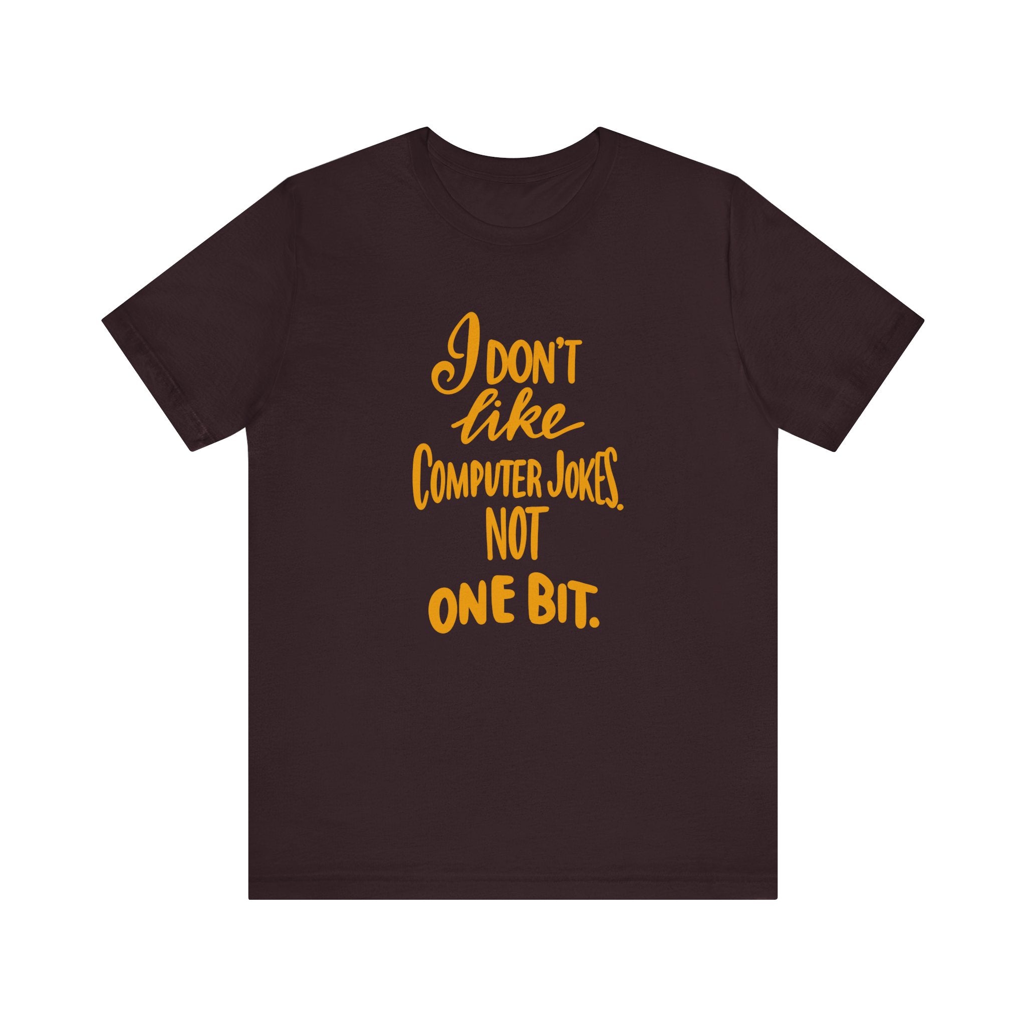 Funny Computer Joke Unisex Short Sleeve Tee - Perfect for Tech Lovers