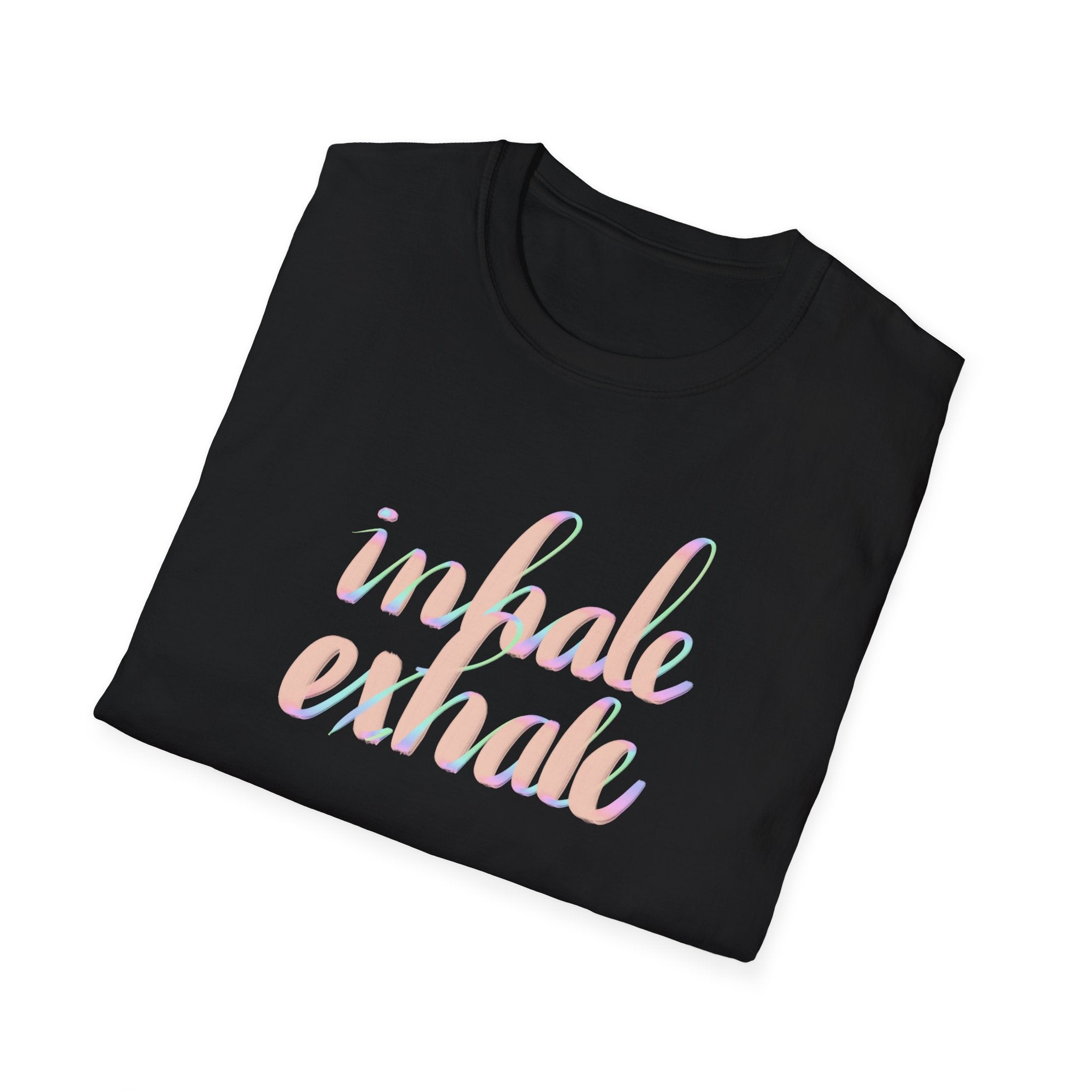 INHALE EXHALE Unisex Softstyle T-Shirt