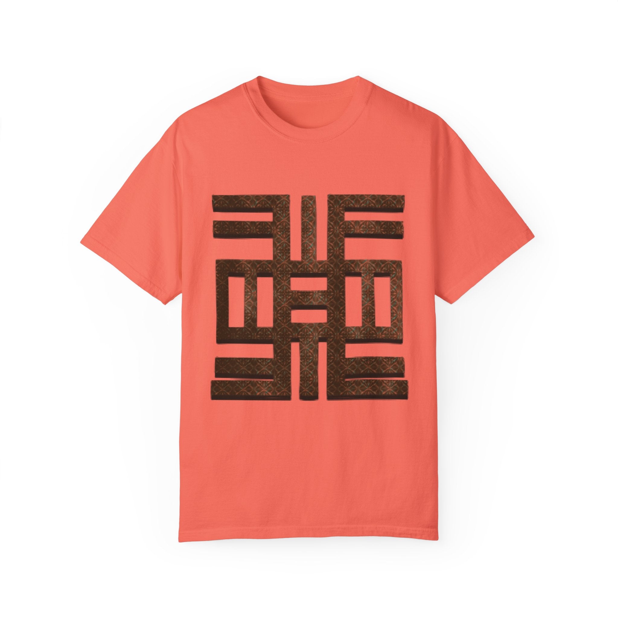 QUALITY: ADINKRA SYMBOL Unisex Garment-Dyed T-shirt