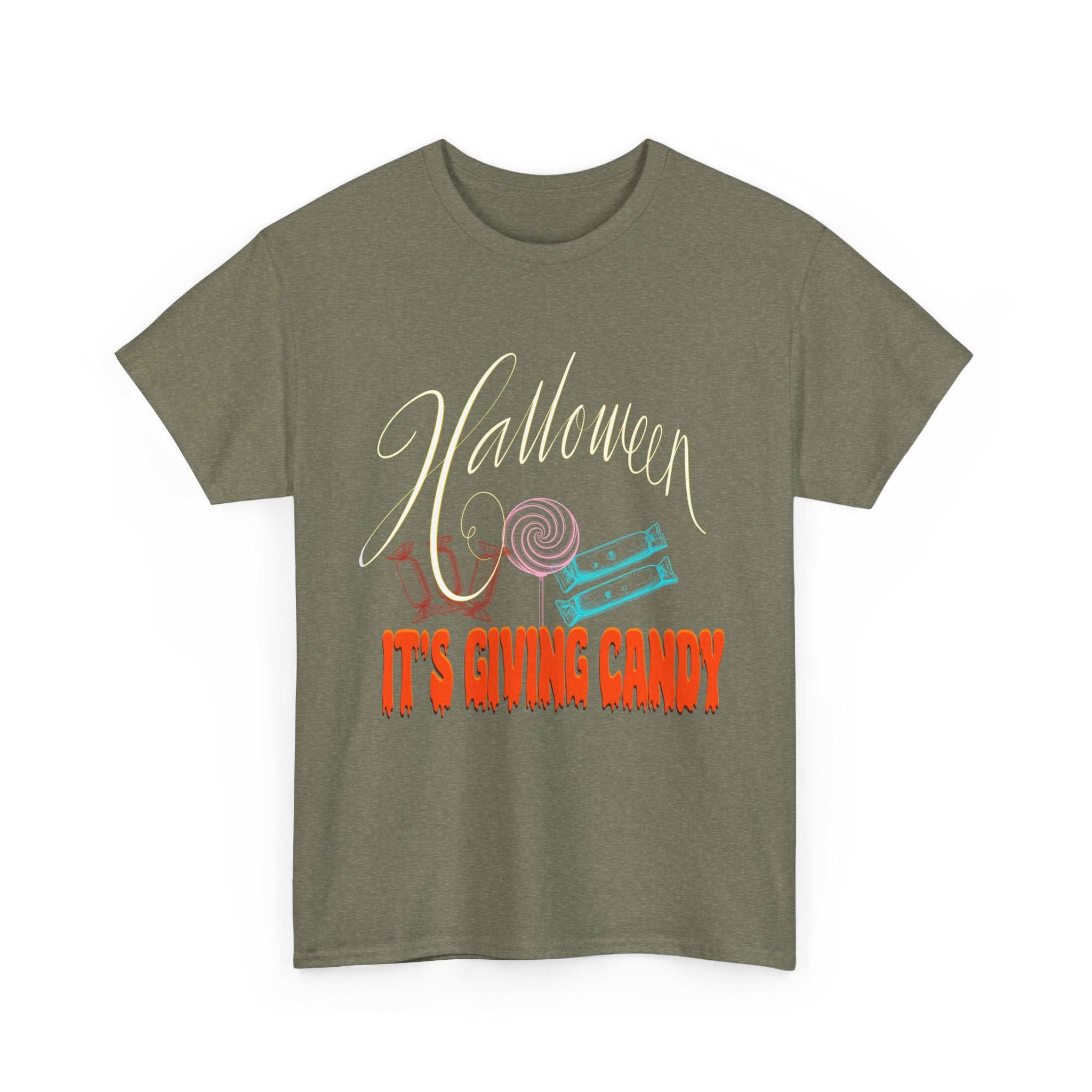 IT’S GIVING CANDY Unisex Heavy Cotton Tee