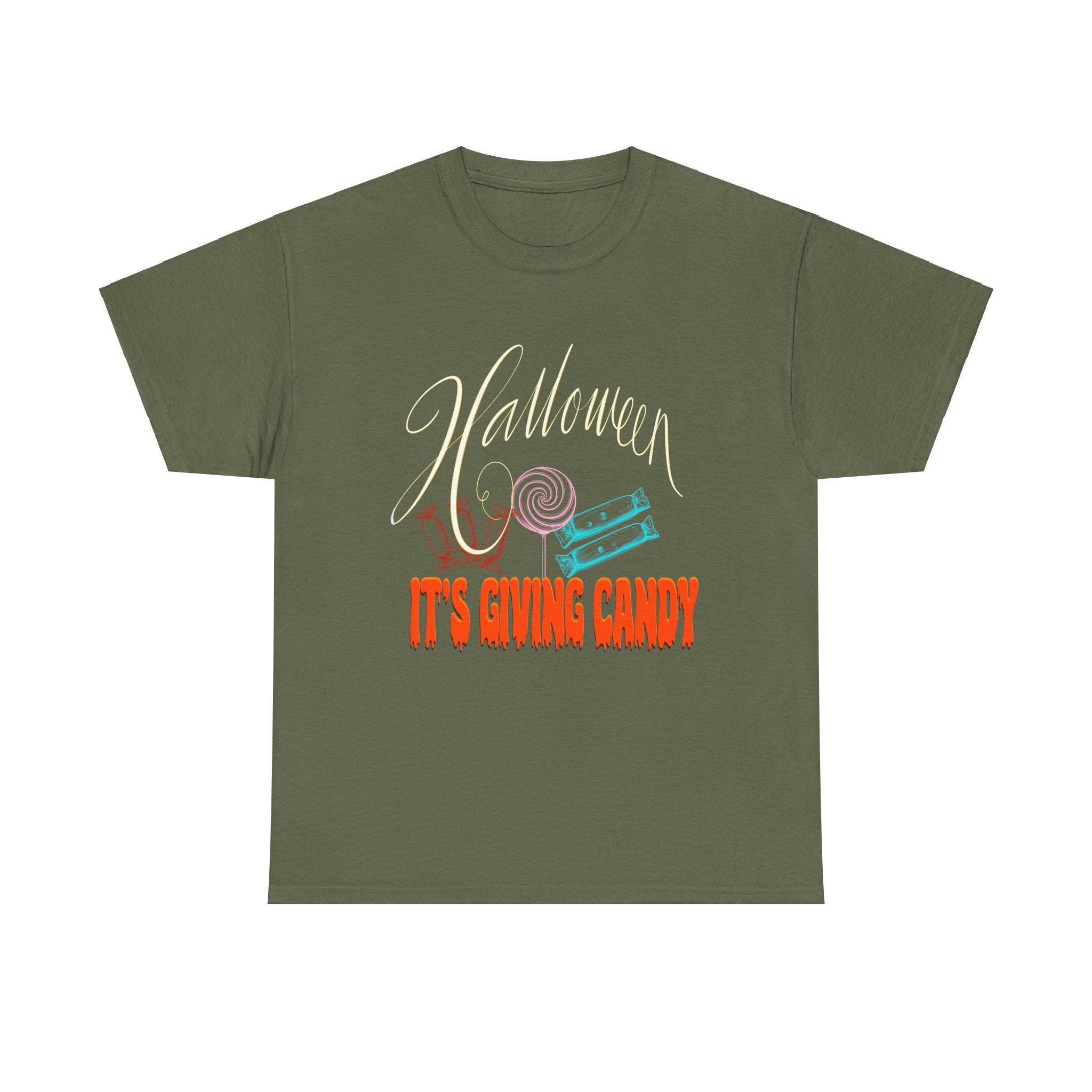 IT’S GIVING CANDY Unisex Heavy Cotton Tee