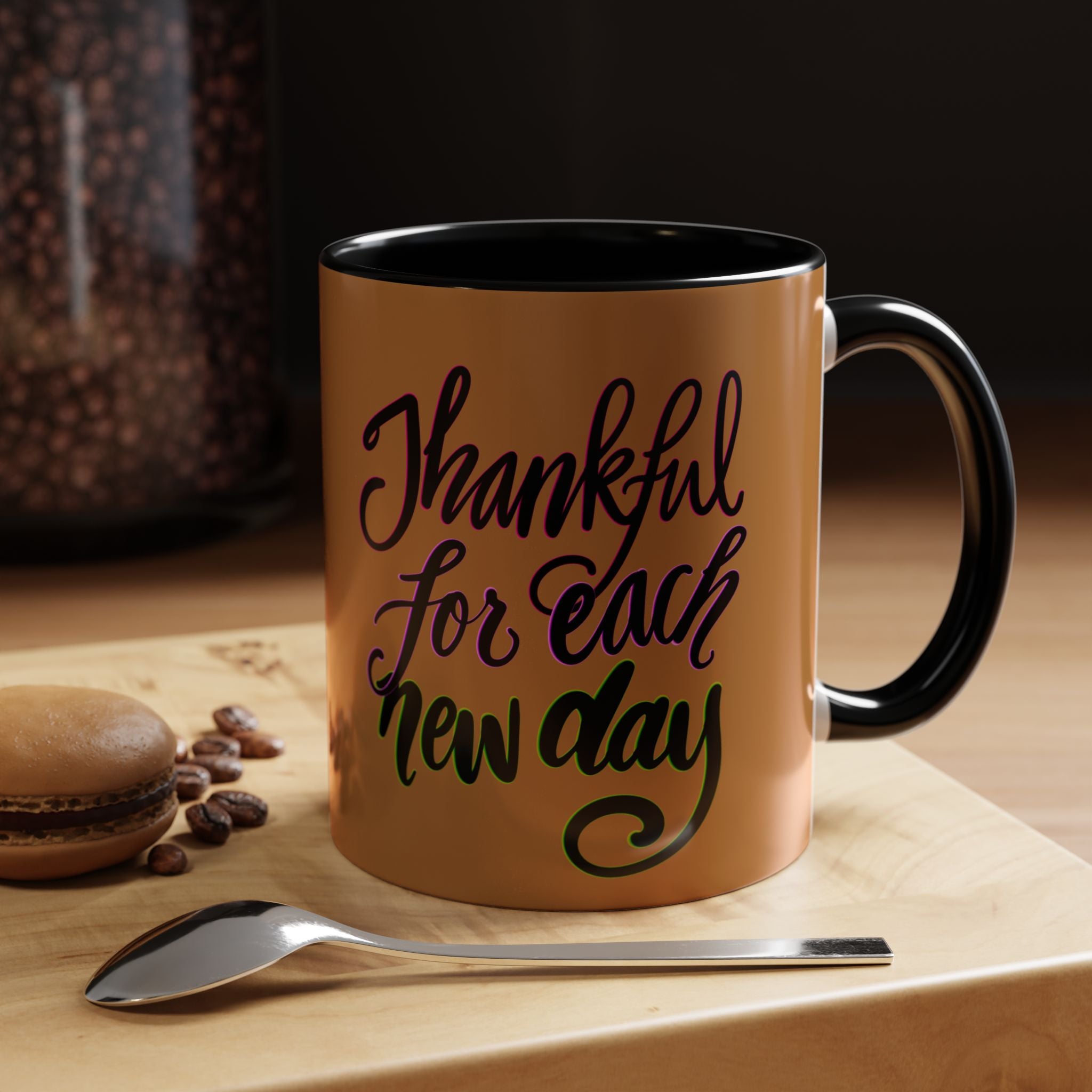 THANKFUL FOR EACH NEW DAY 11 oz Coffee Mug