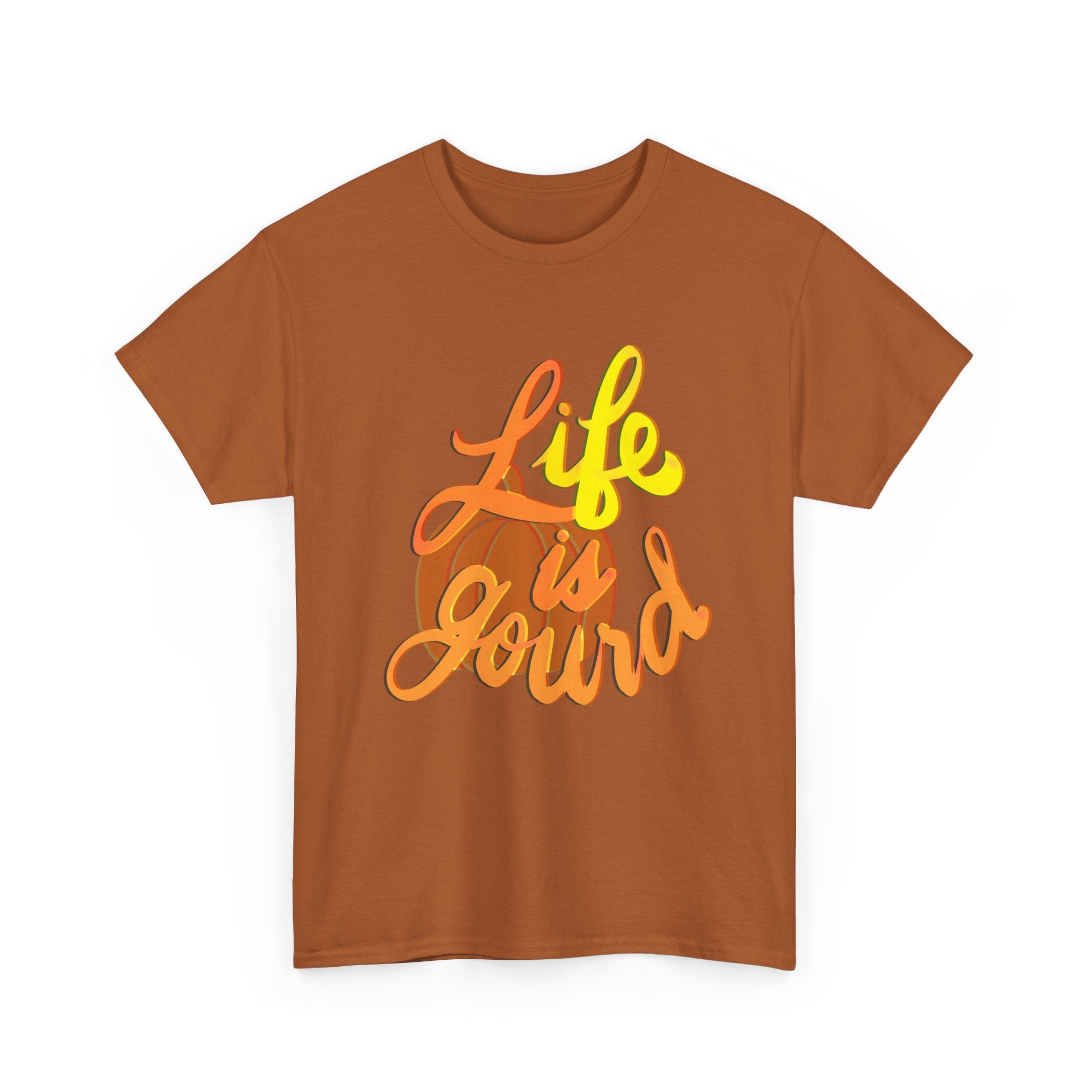 LIFE IS GOURD Unisex Heavy Cotton Tee