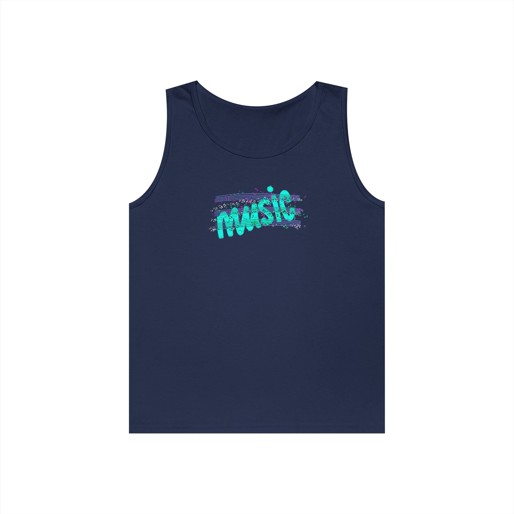 Music Vibes Unisex Heavy Cotton Tank Top