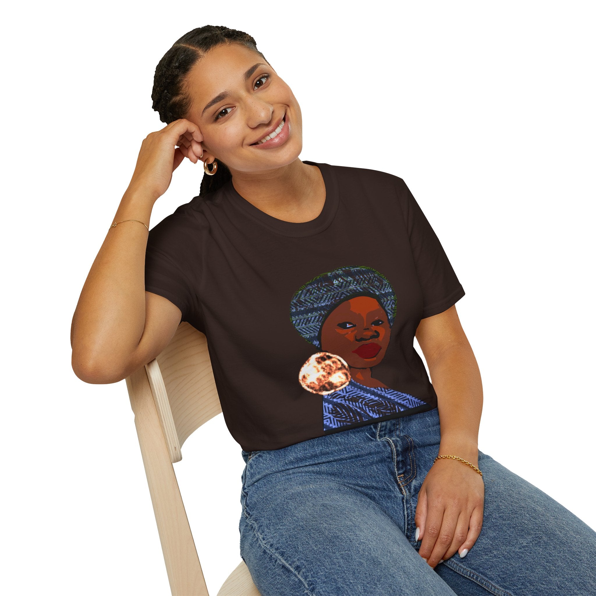AFRICAN MAMA Unisex Softstyle T-Shirt