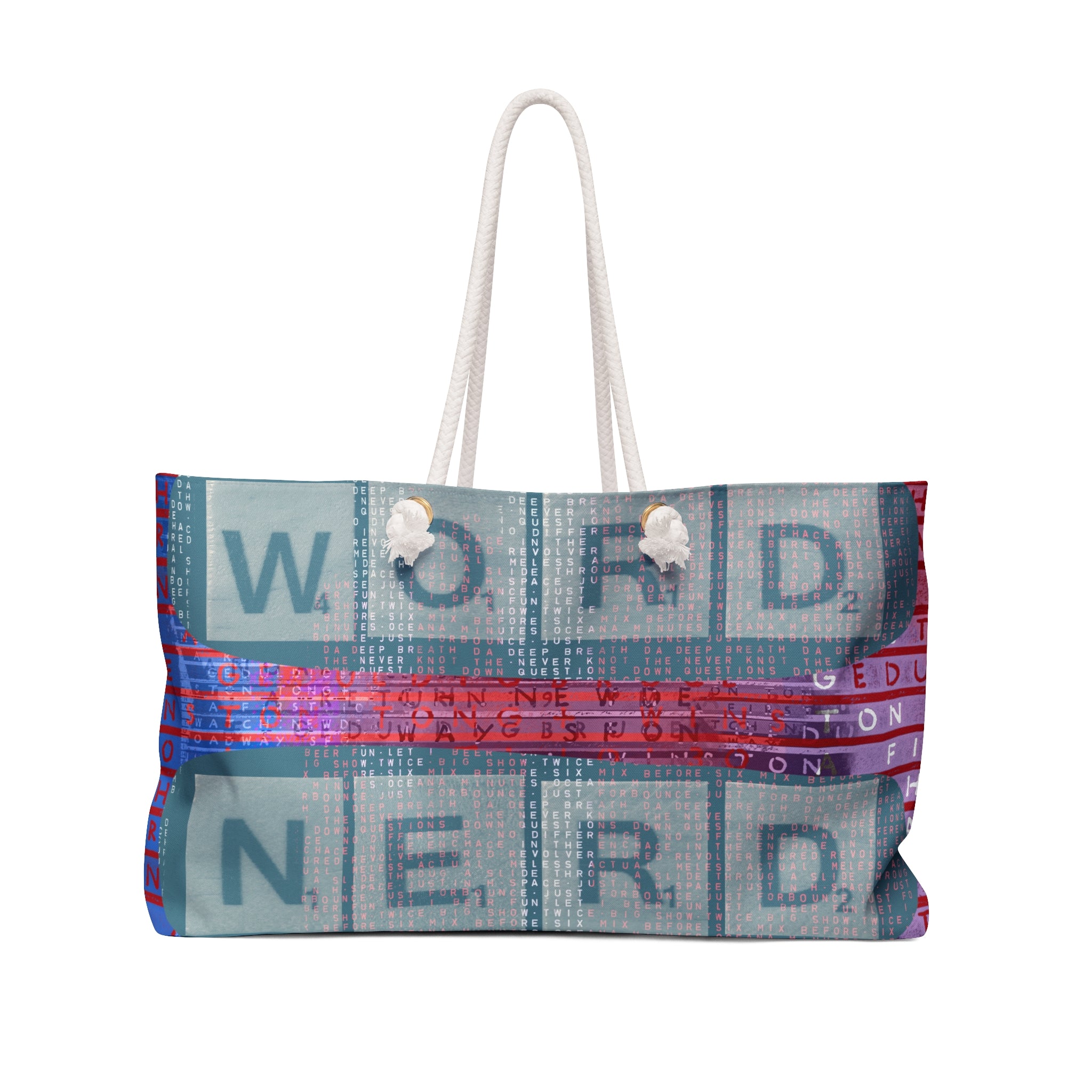 WORD NERD Weekender Bag