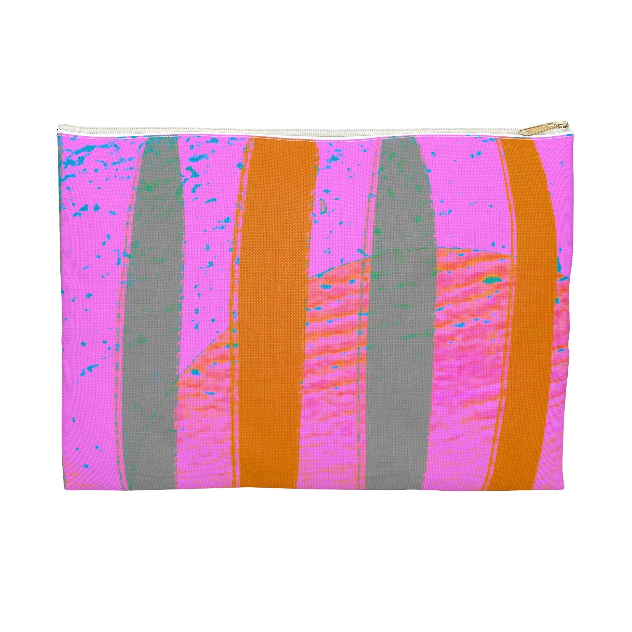 Colorful Abstract Accessory Pouch - Vibrant Art for Fashion & Function