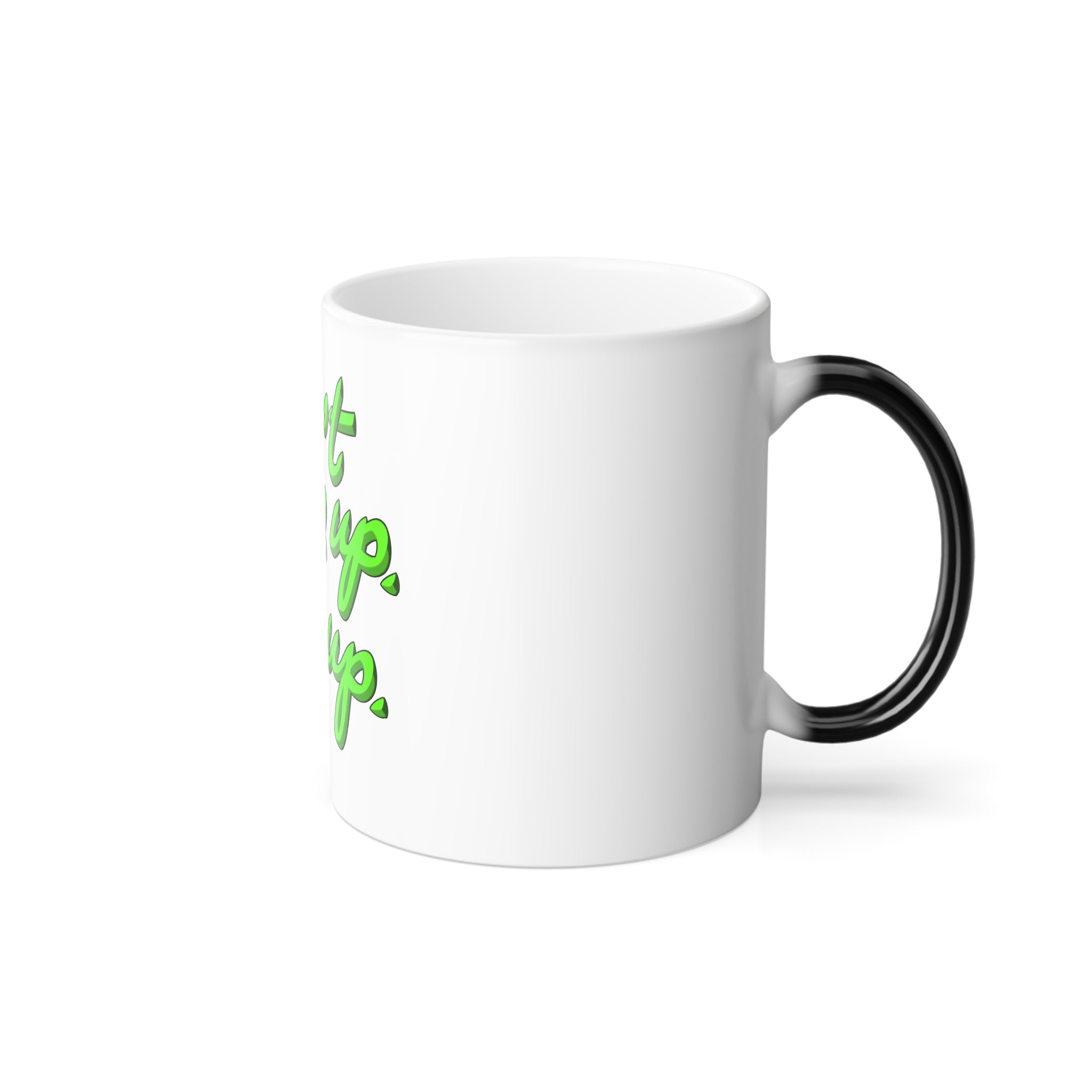 DON’T GIVE UP Color Morphing Mug, 11oz