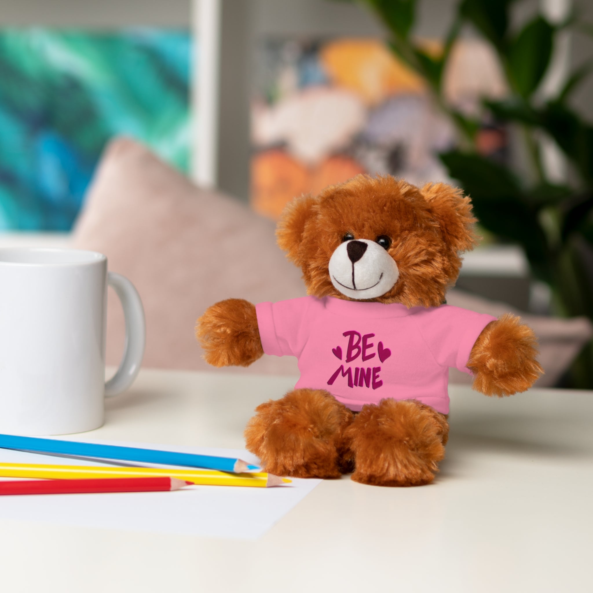 BE MINE Stuffed Animals with Tee