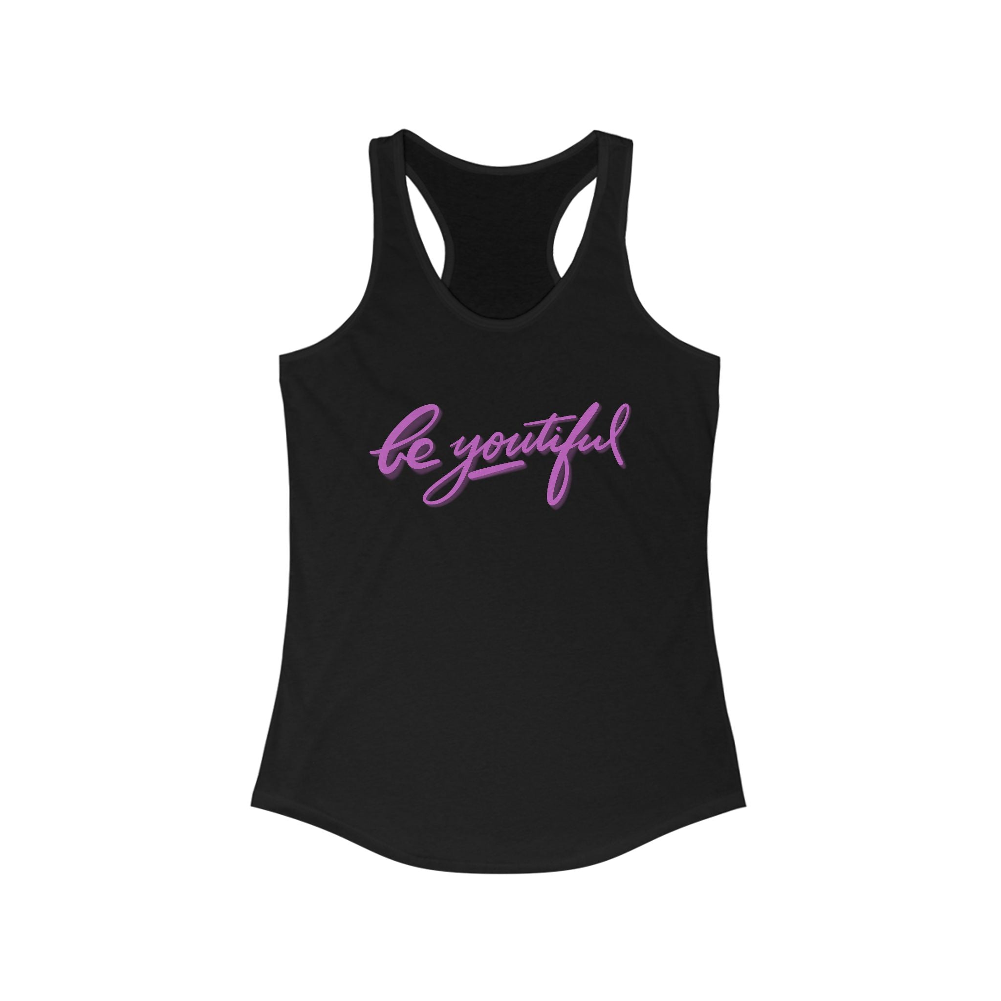 Be Your Itful Racerback Tank - Women's Casual Wear for Empowerment and Inspiration