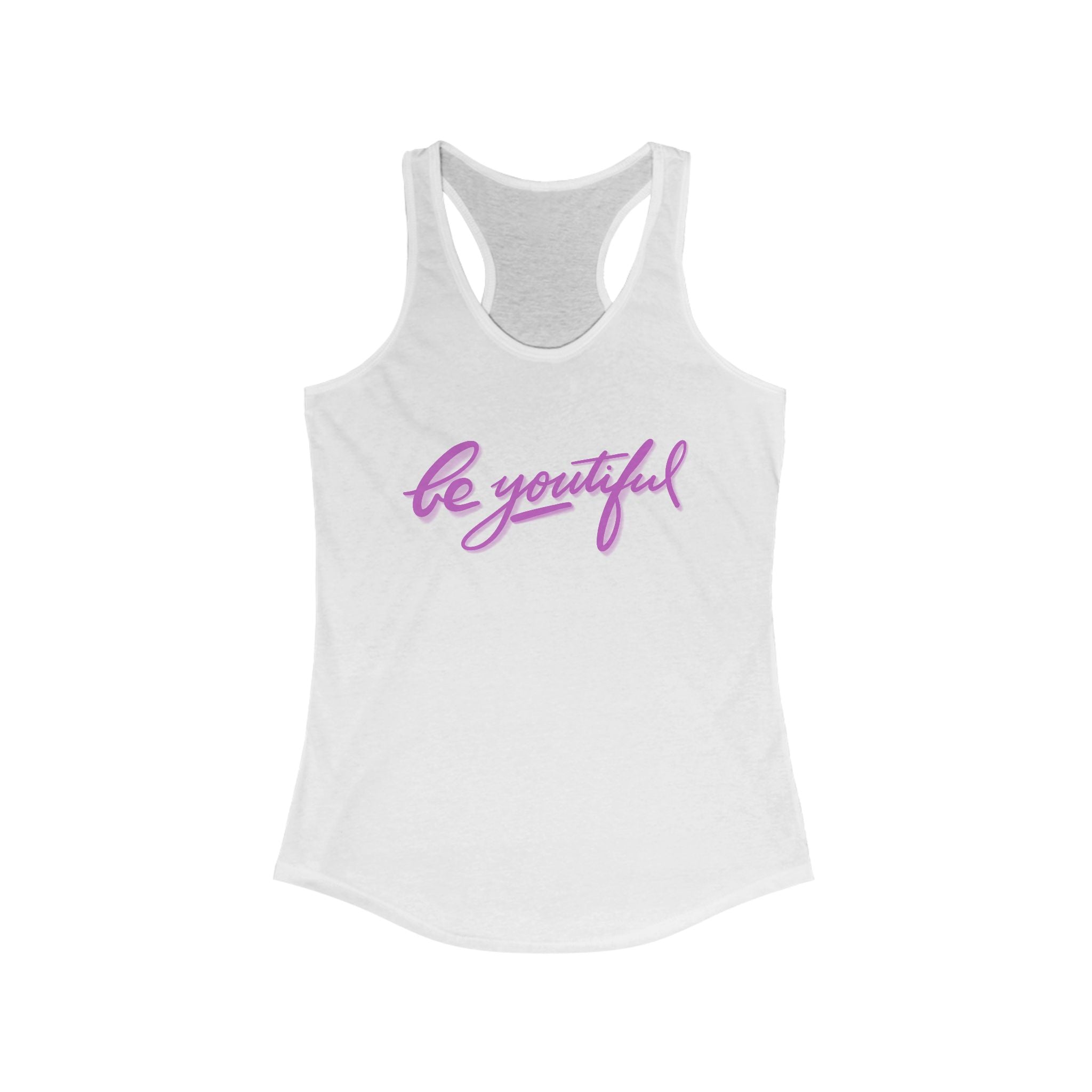 Be Your Itful Racerback Tank - Women's Casual Wear for Empowerment and Inspiration
