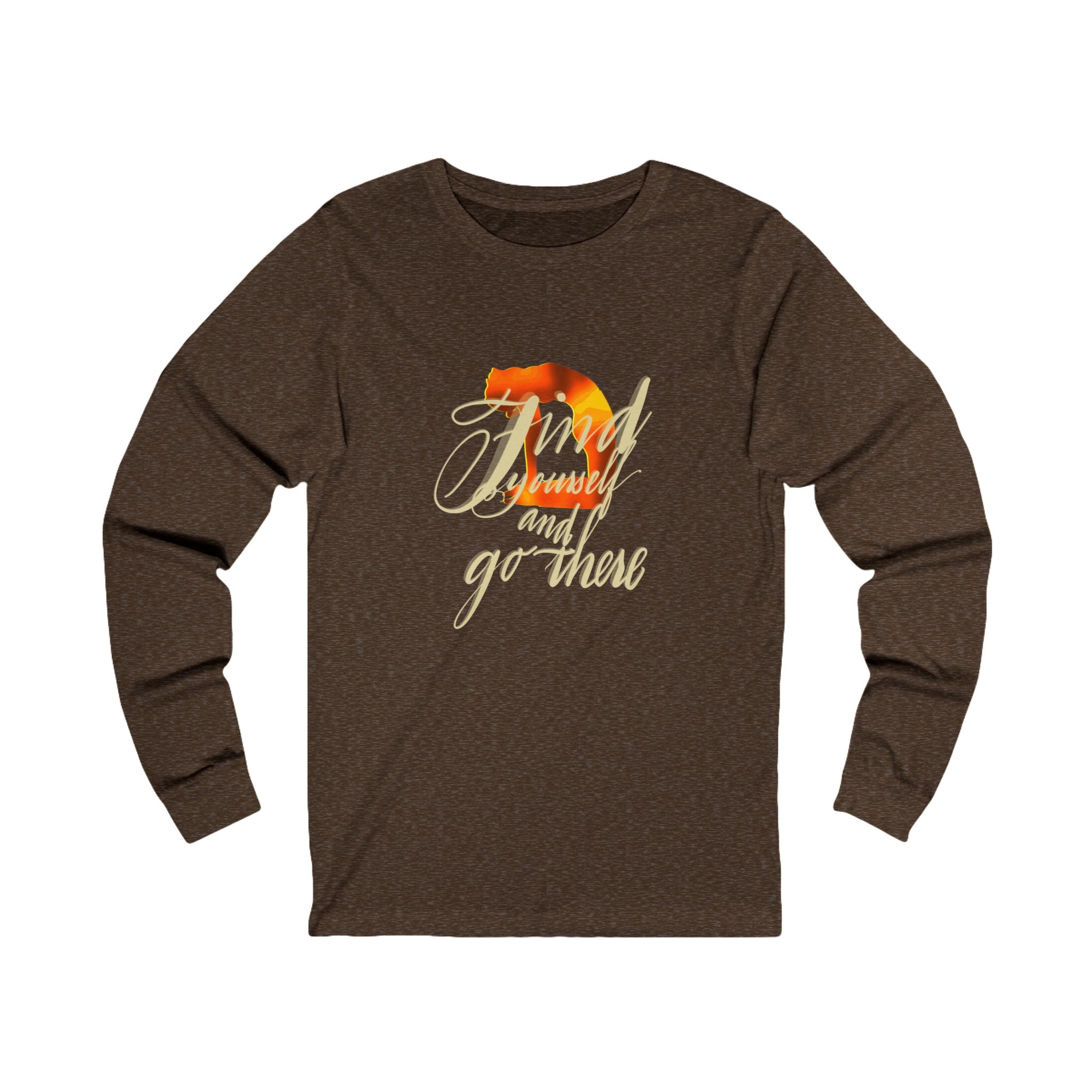 FIND YOURSELF YOGA Unisex Jersey Long Sleeve Tee