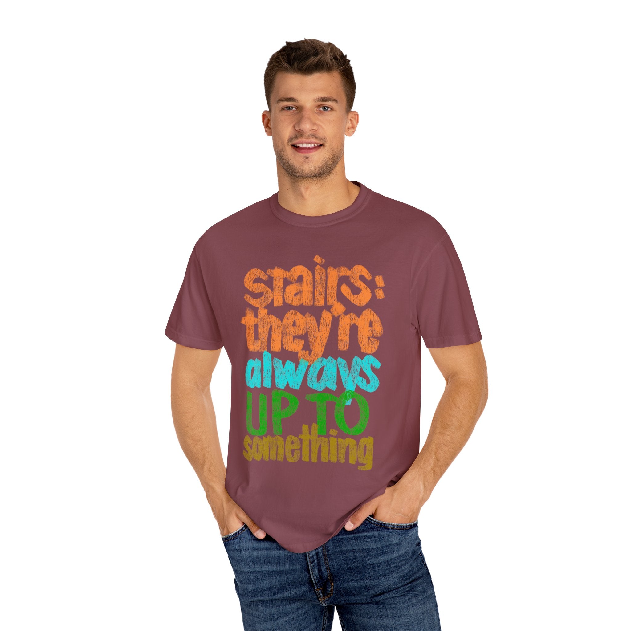 STAIRS Garment-Dyed T-shirt