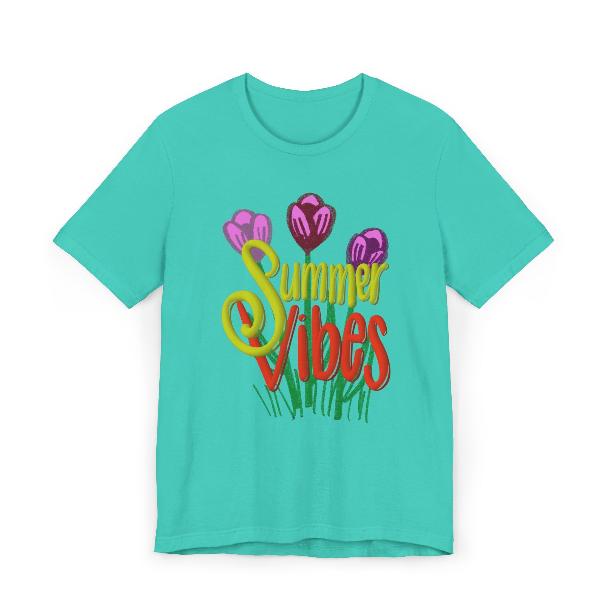 SUMMER VIBES Unisex Jersey T-Shirt
