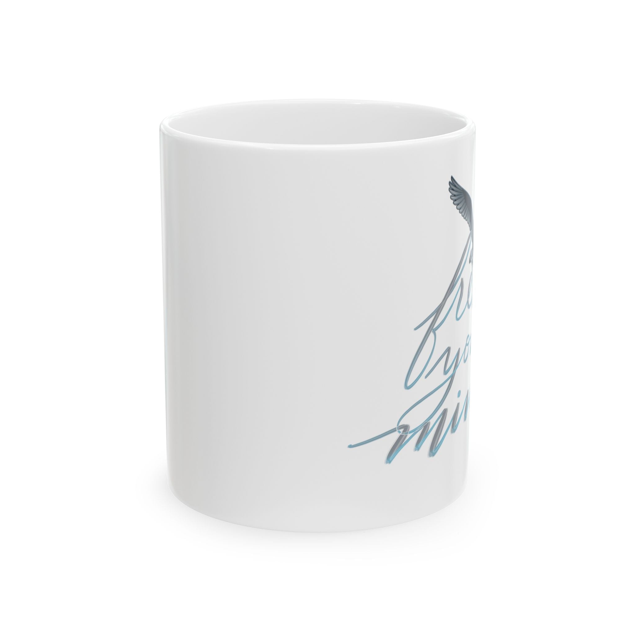 FREE YOUR MIND Ceramic Mug, (11oz)