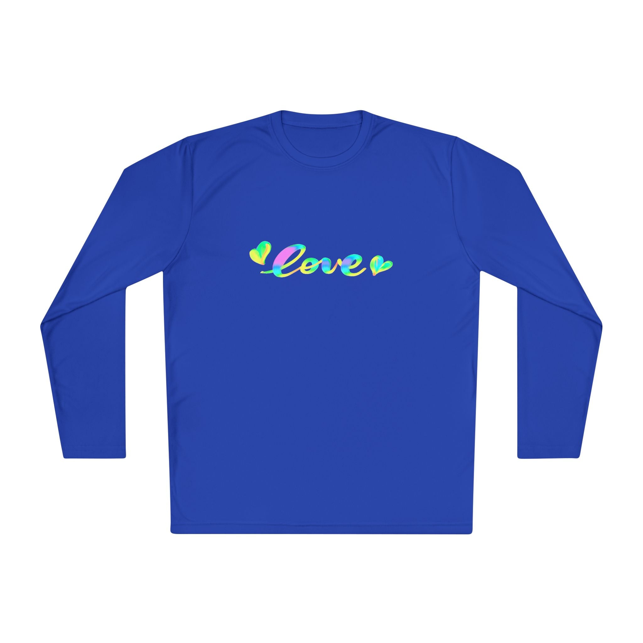 Love Themed Unisex Lightweight Long Sleeve Tee, Pride, Casual Wear, Heart Design Shirt, Trendy Spring Fashion