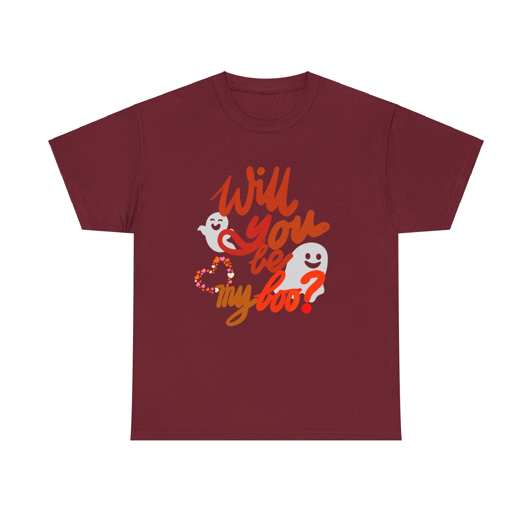 BE MY BOO? Unisex Heavy Cotton Tee