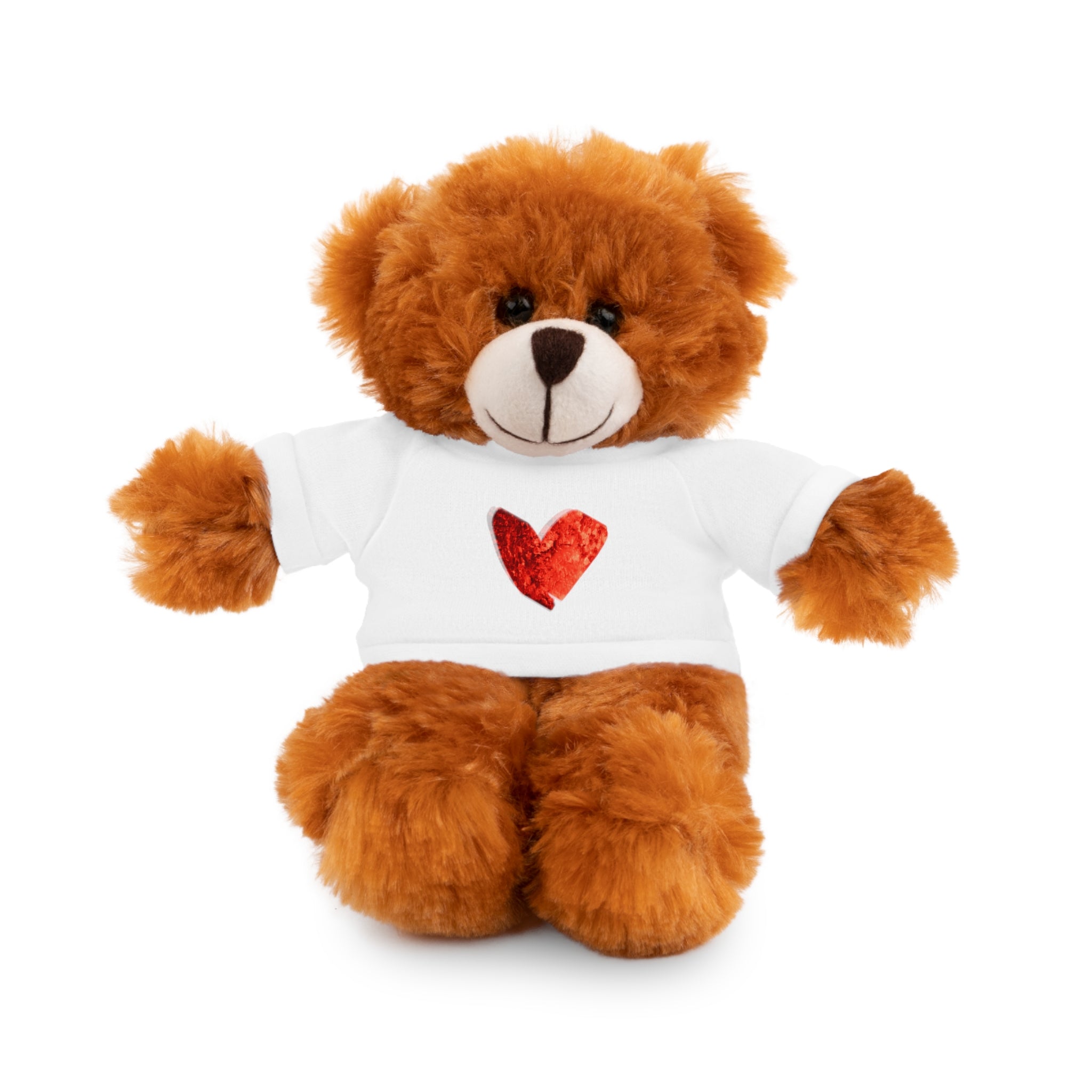 I HEART YOU GLAMINAL Stuffed Animal with Tee