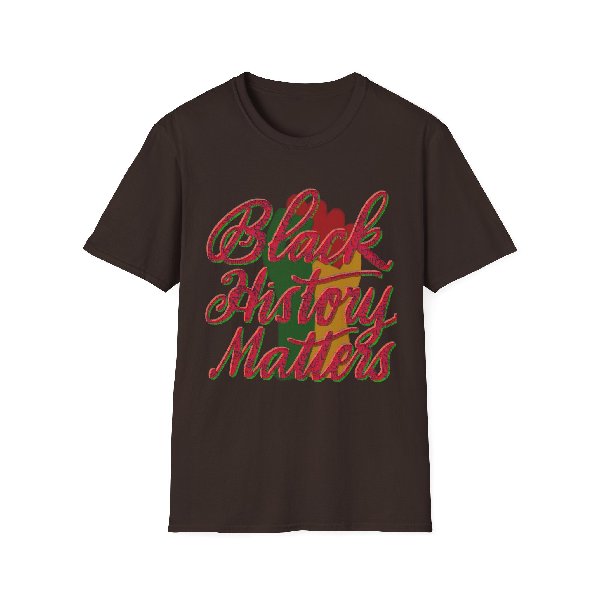 Black History Month Calligraphy T-Shirt