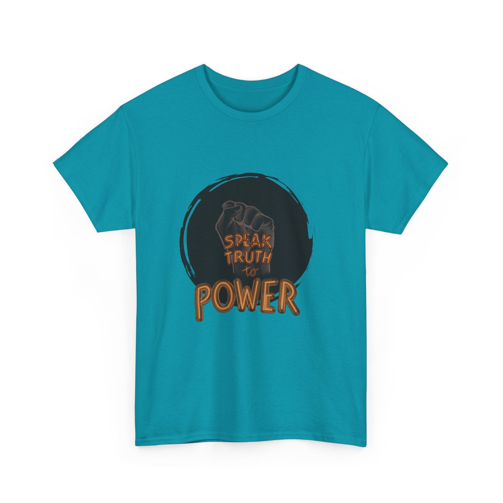SPEAK TRUTH TO POWER Unisex Heavy Cotton Tee