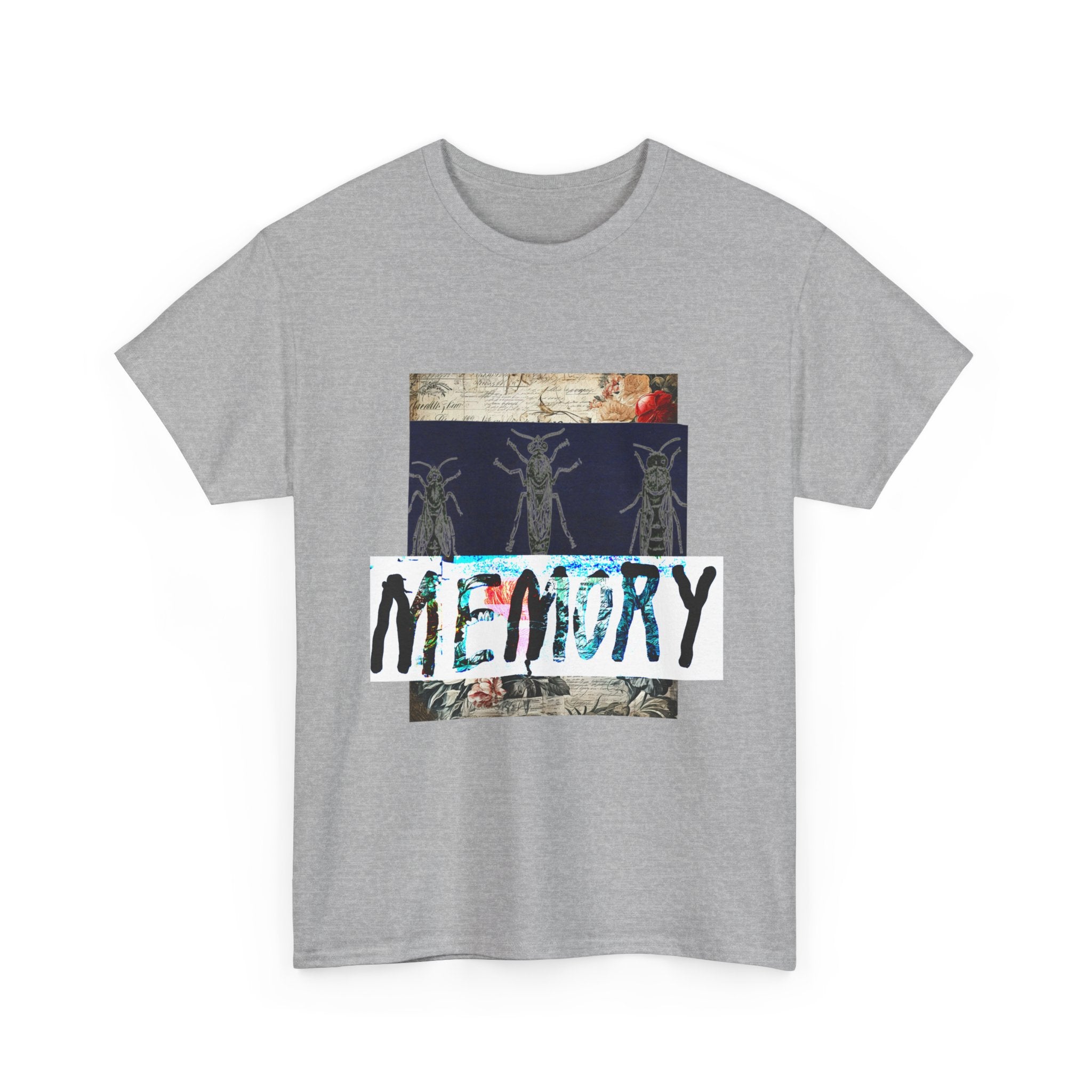 Memory Graphic Unisex Heavy Cotton Tee - Retro Vintage Style