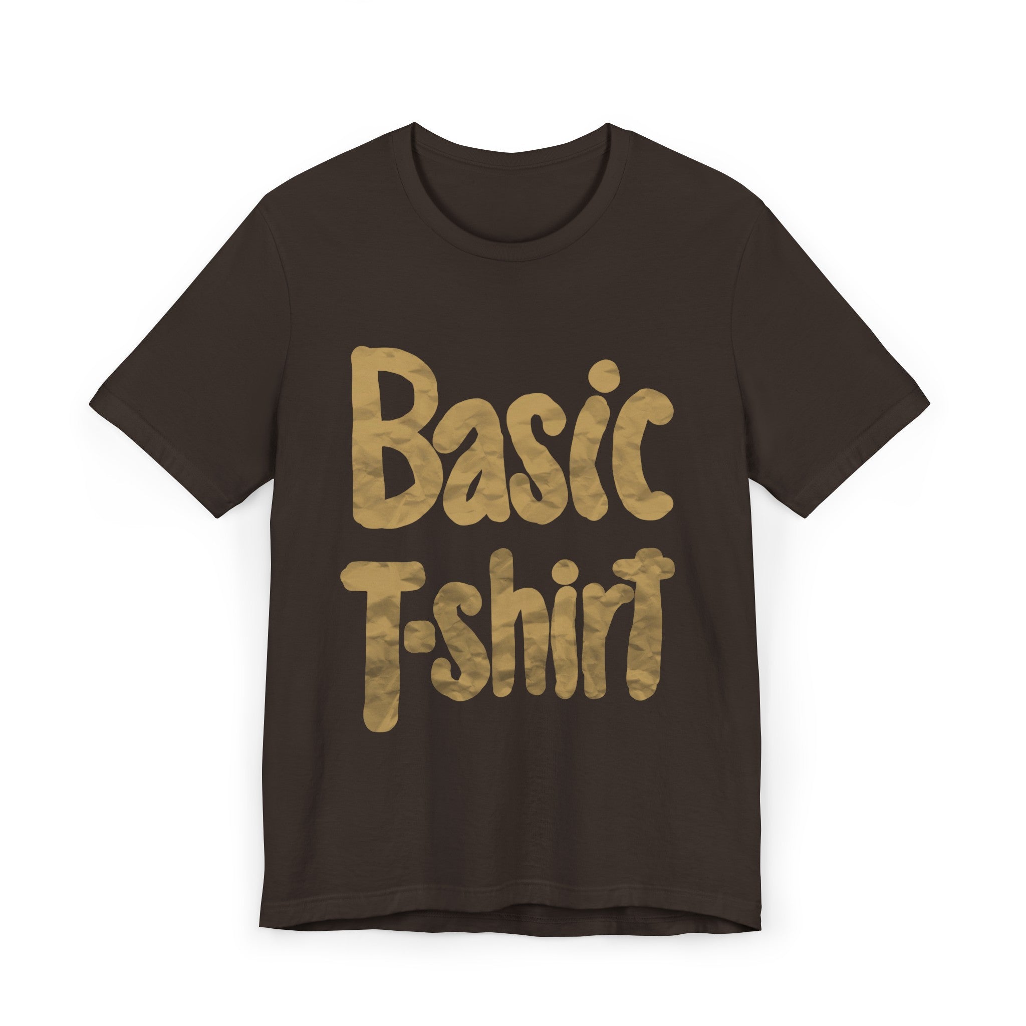 BASIC T-SHIRT Unisex Jersey Short Sleeve Tee