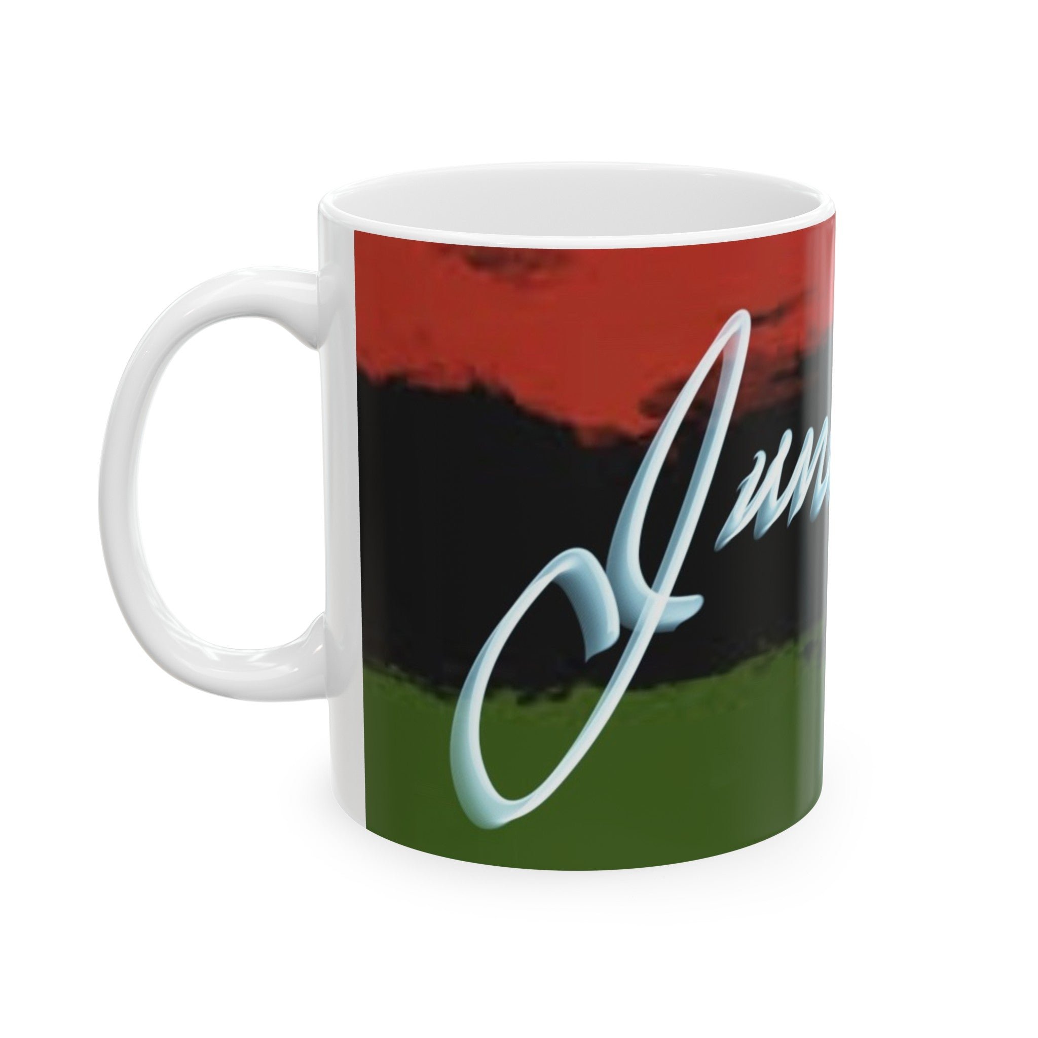 JUNETEENTH Ceramic Mug, (11oz, 15oz)