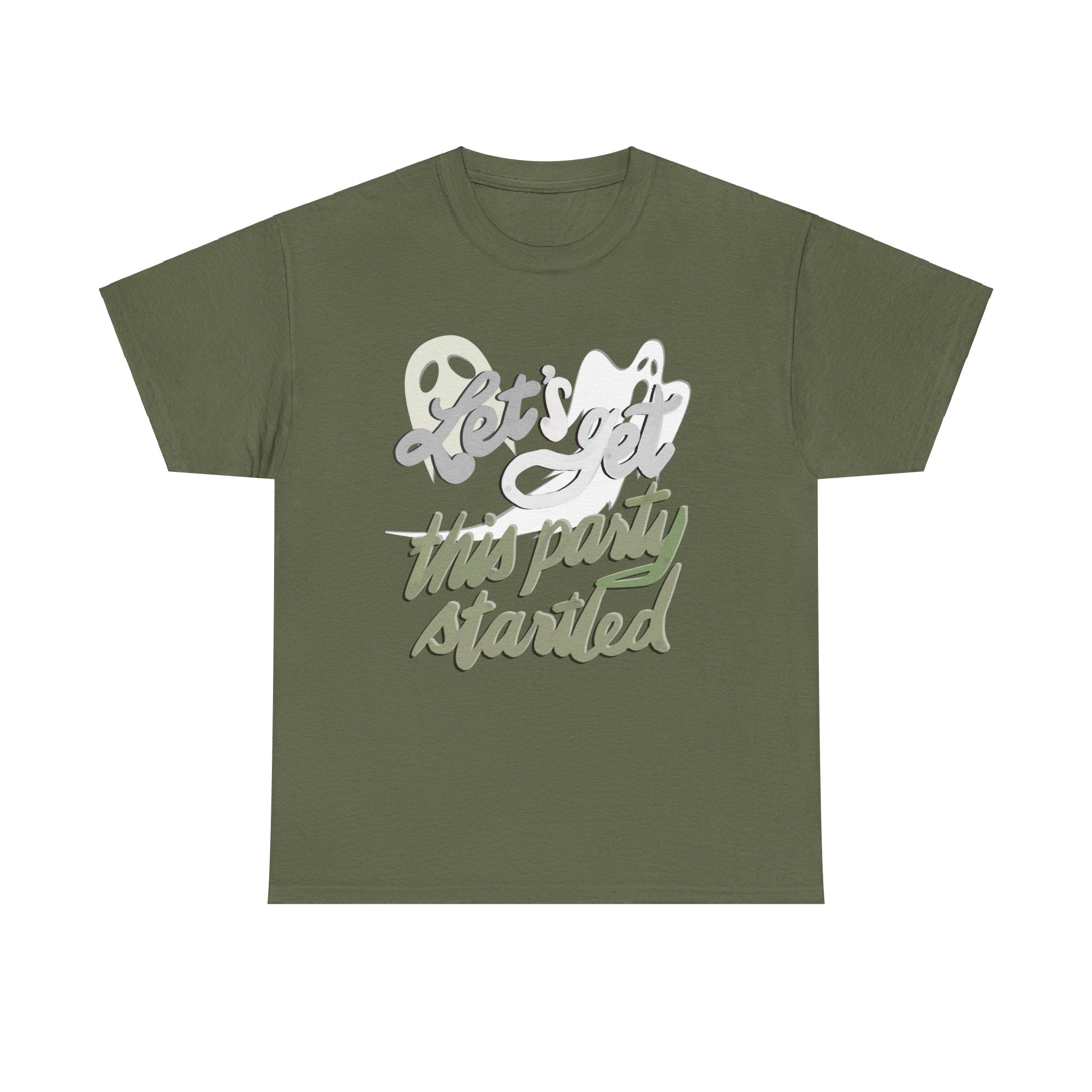 LET’s GET THIS PARTY STARTLED Unisex Heavy Cotton Tee