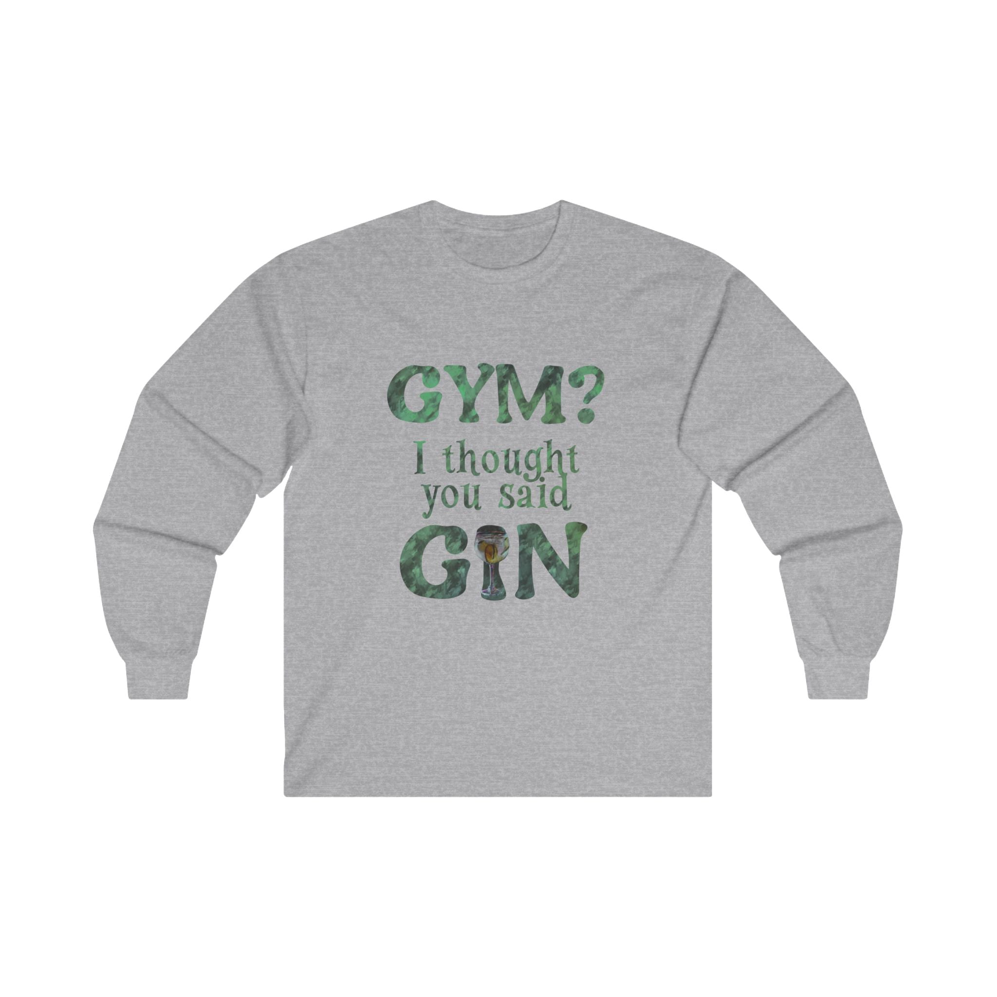 GIN Unisex Ultra Cotton Long Sleeve Tee