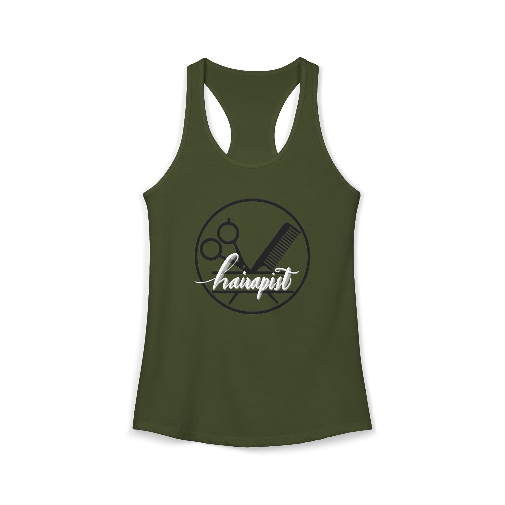 Hairapist Racerback Tank
