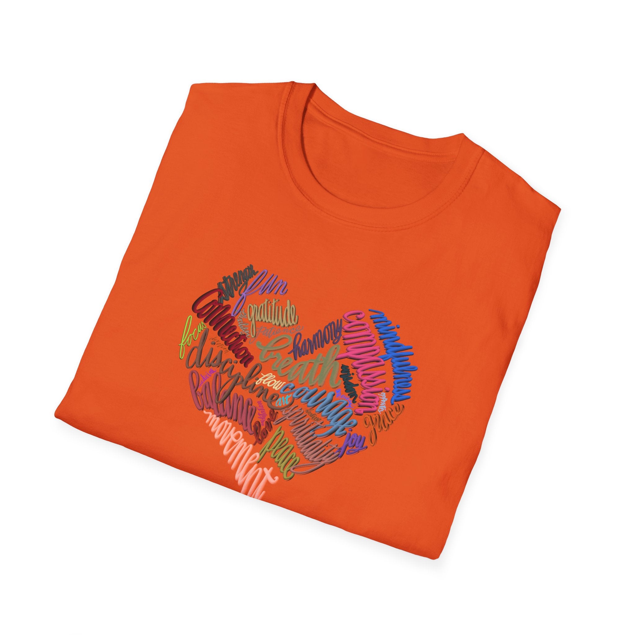 YOGA HAS MY HEART Softstyle T-Shirt
