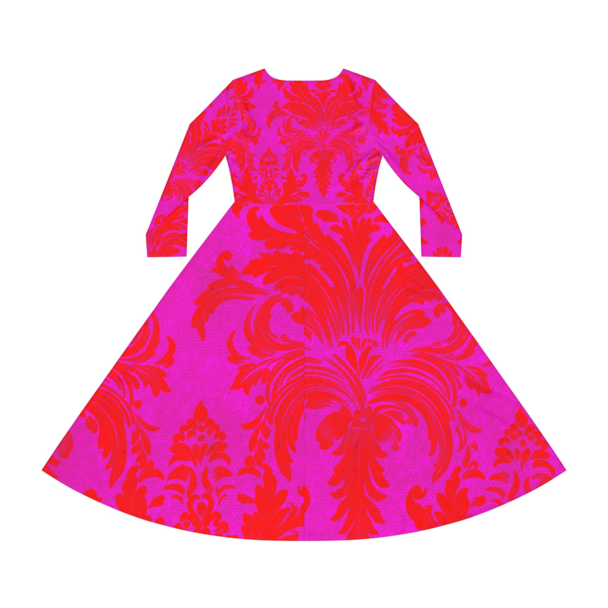 PINK BROCADE MIDI