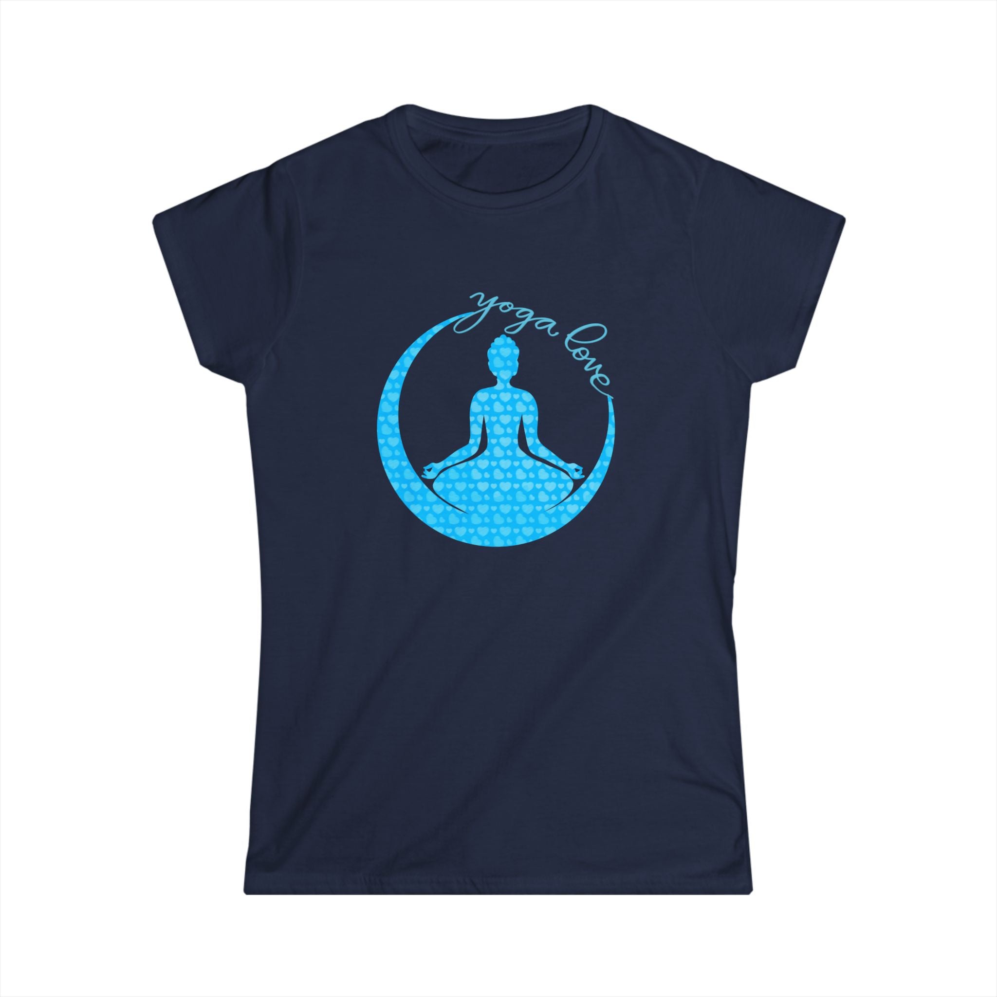 Yoga Calm Women’s Tee, Meditation Top, Inspirational Activewear, Mindfulness Shirt, Gift for Yogis