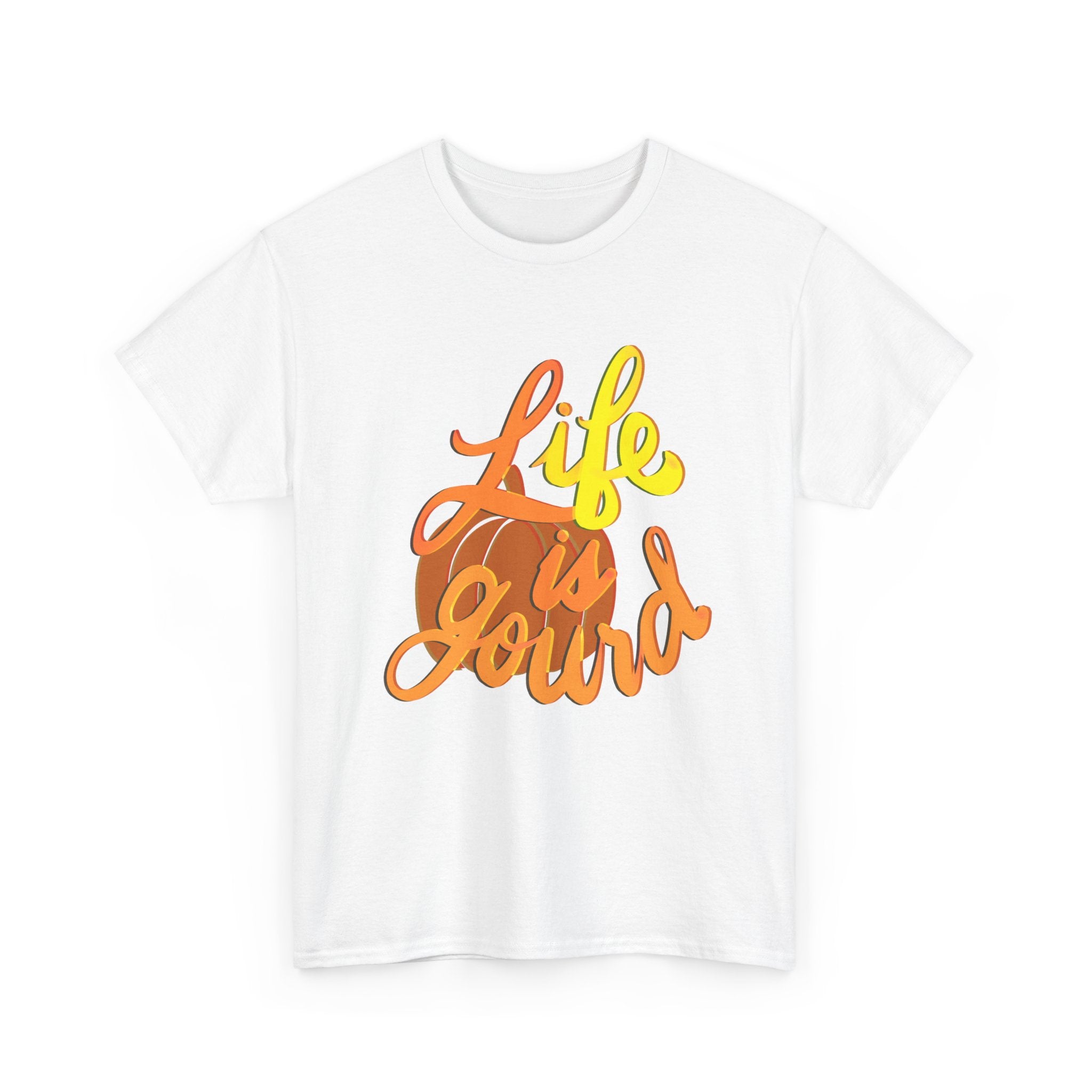 LIFE IS GOURD Unisex Heavy Cotton Tee