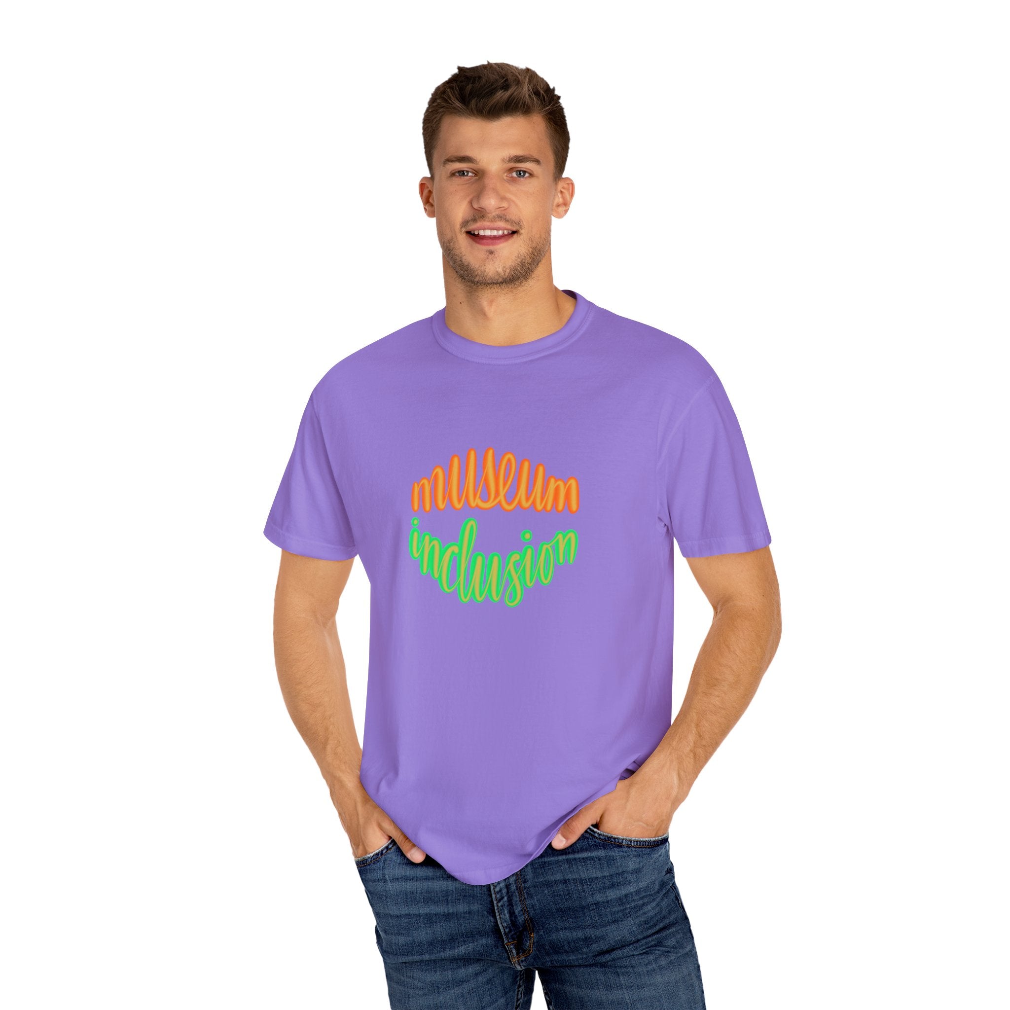 MUSEUM INCLUSION Unisex Garment-Dyed T-shirt