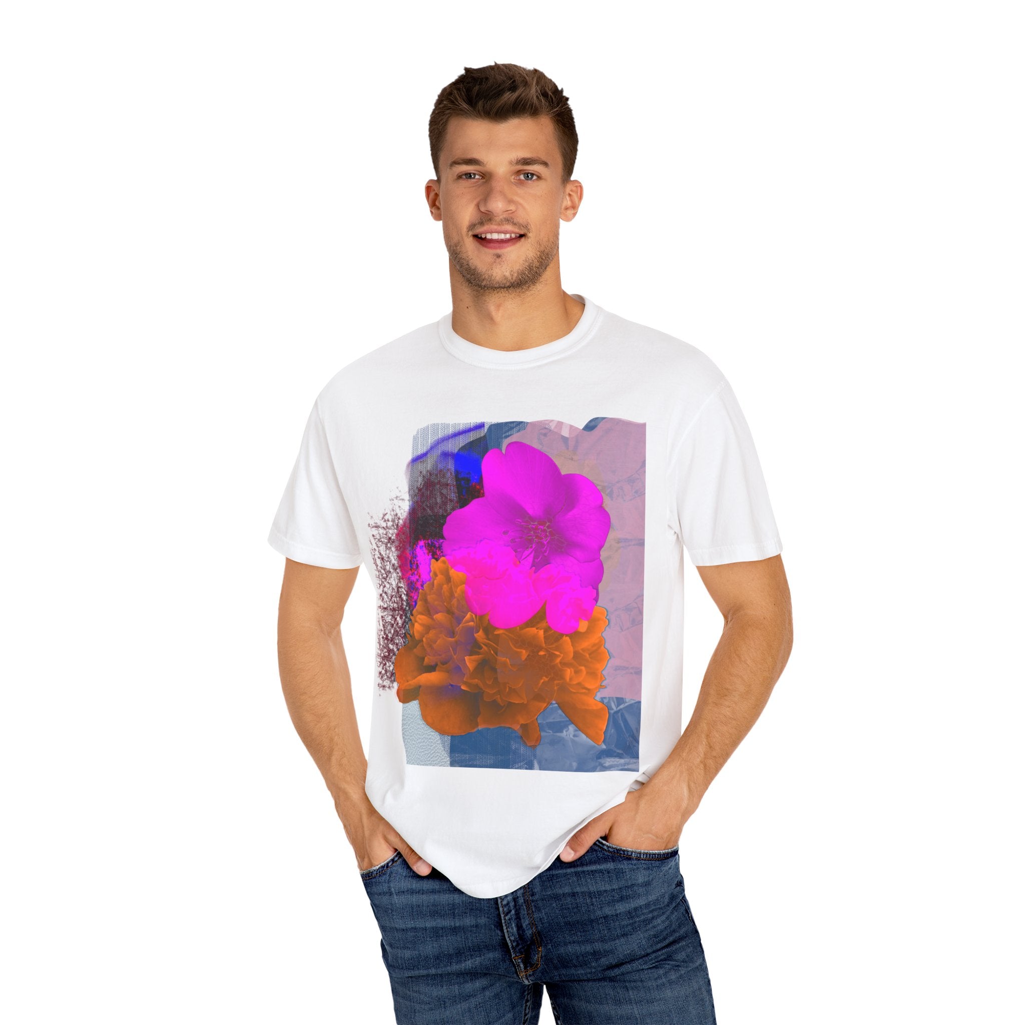 FLORABUNDANCE Unisex Garment-Dyed T-shirt